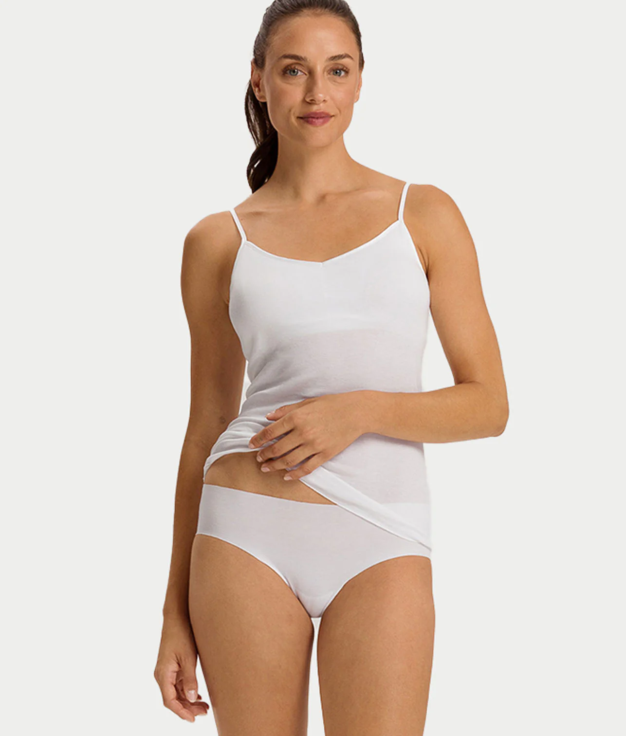 Invisible Cotton Cotton Blend High Cut Brief - Image 14