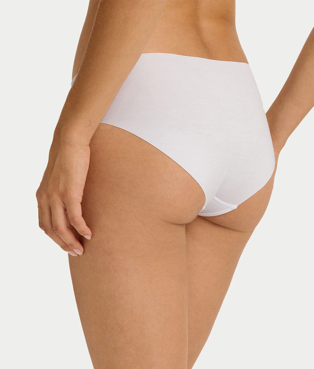 Invisible Cotton Cotton Blend High Cut Brief - Image 16