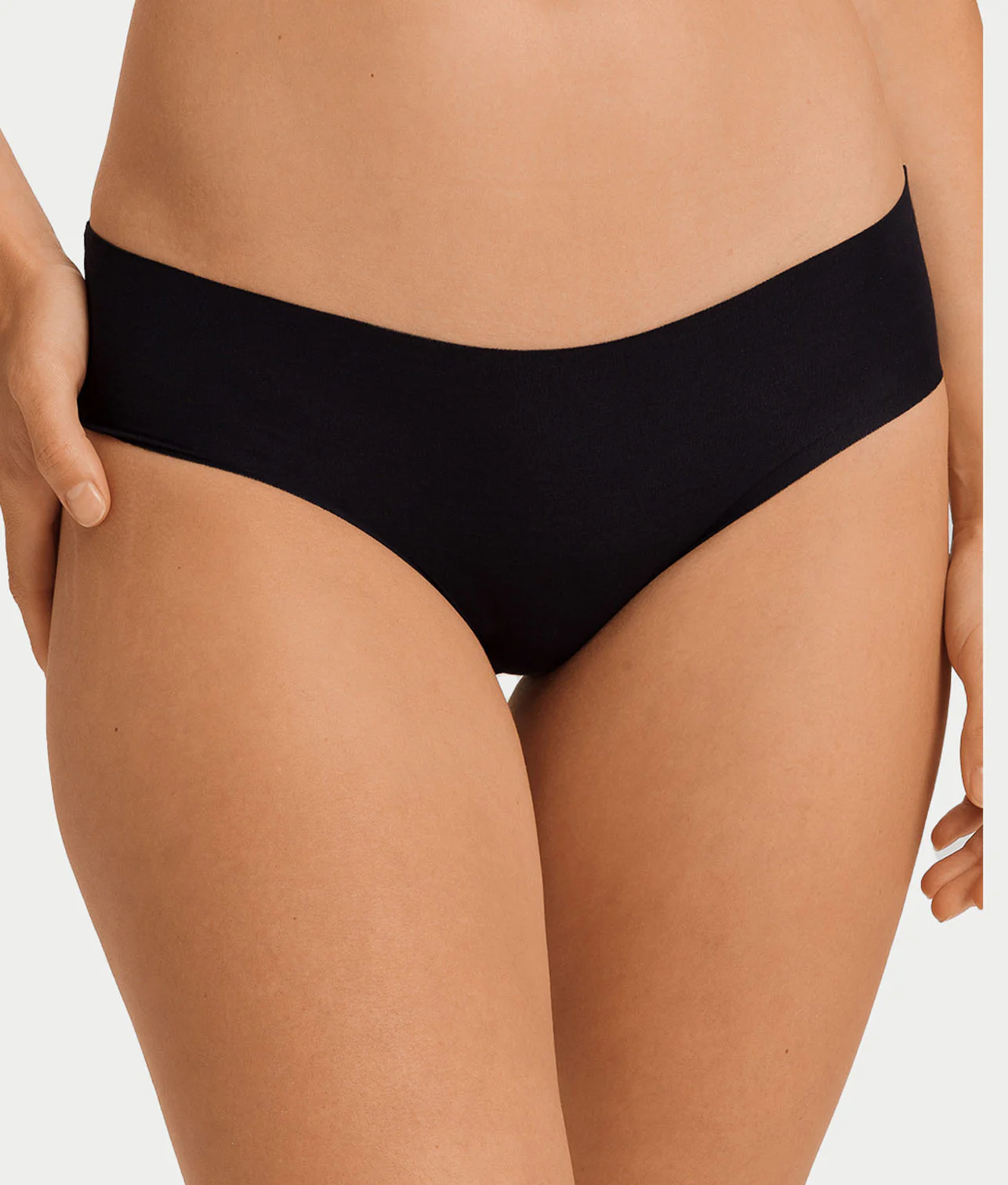 Invisible Cotton Cotton Blend High Cut Brief - Image 7