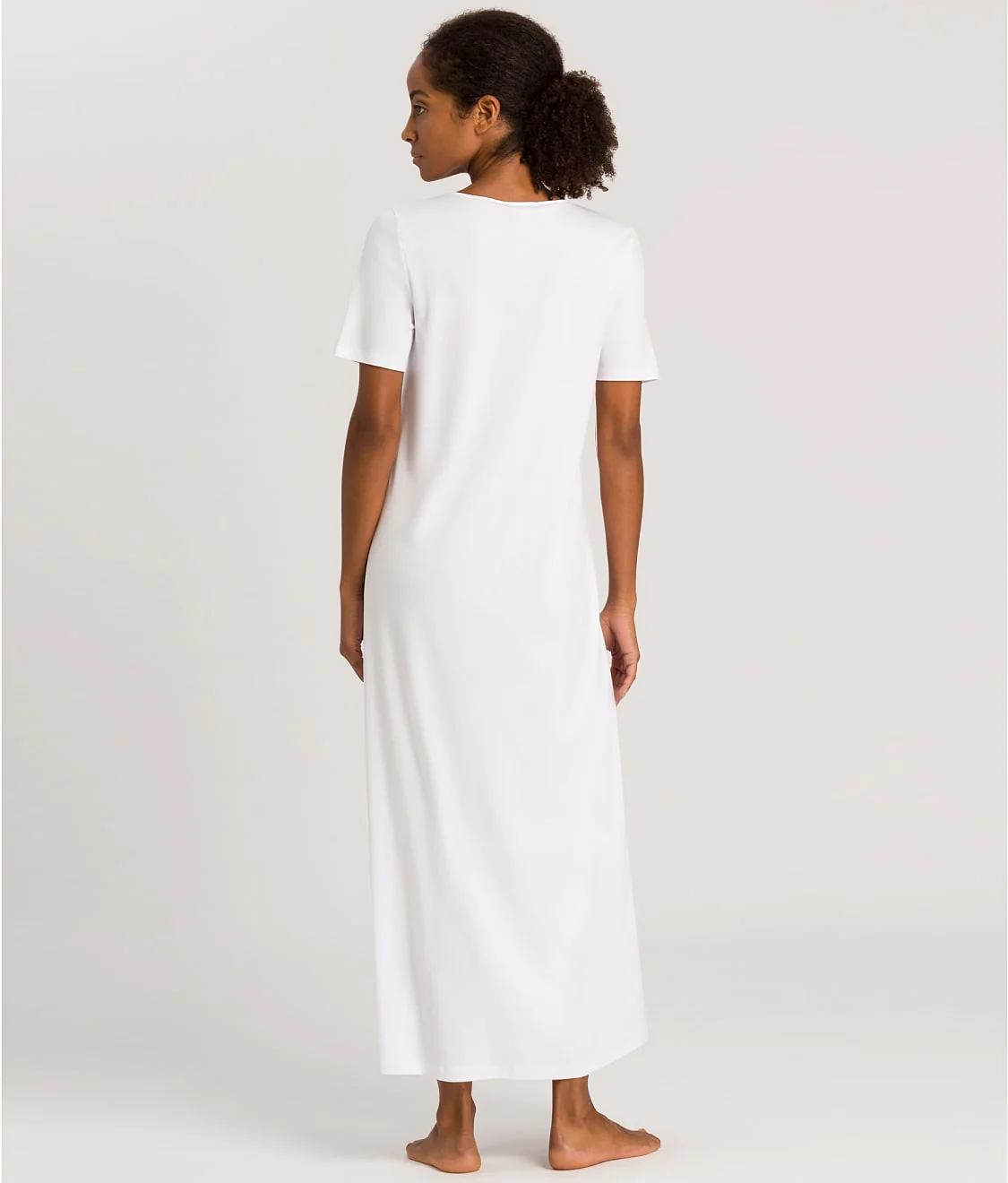 Moments Lace Trim Cotton Nightgown - Image 10