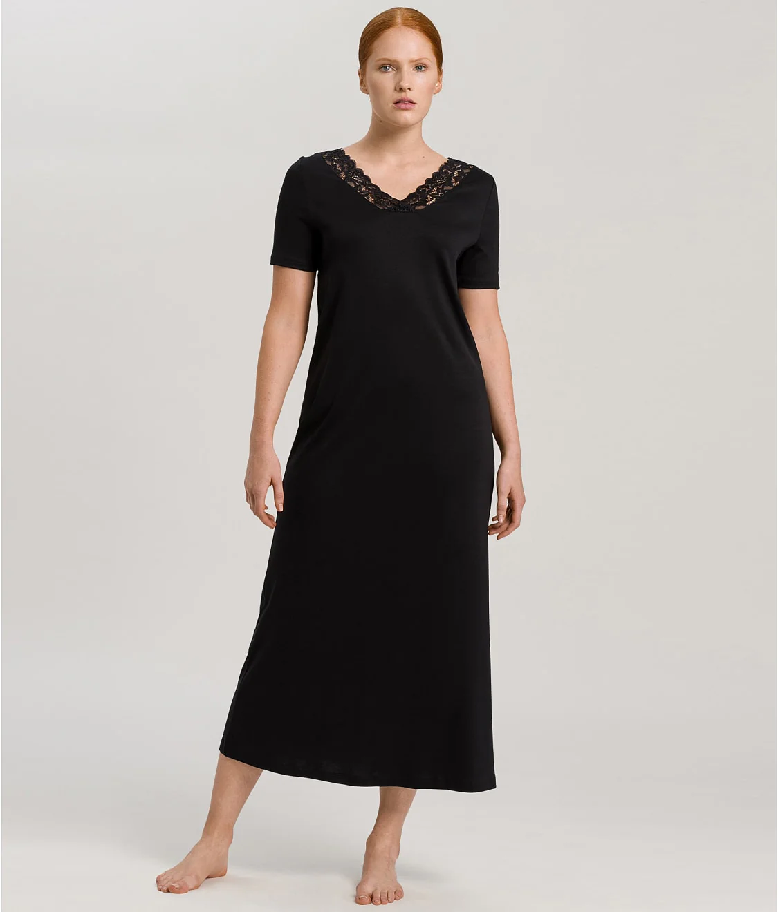 Moments Lace Trim Cotton Nightgown - Image 5