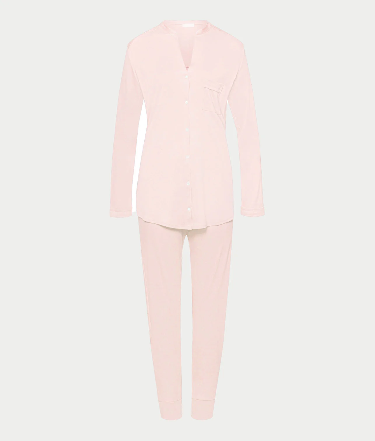 Pure Essence Button Front Soft Cotton Pajama Set - Image 14