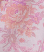 Petite Romantic Fields Notch Collar Pajama Set with Lace - Image 5