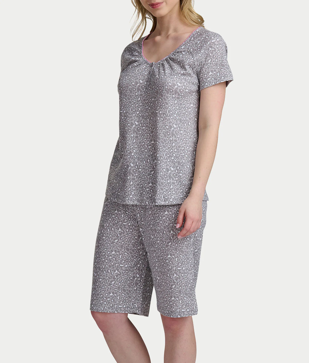 Bermuda Henley Knit Short Set - Image 14