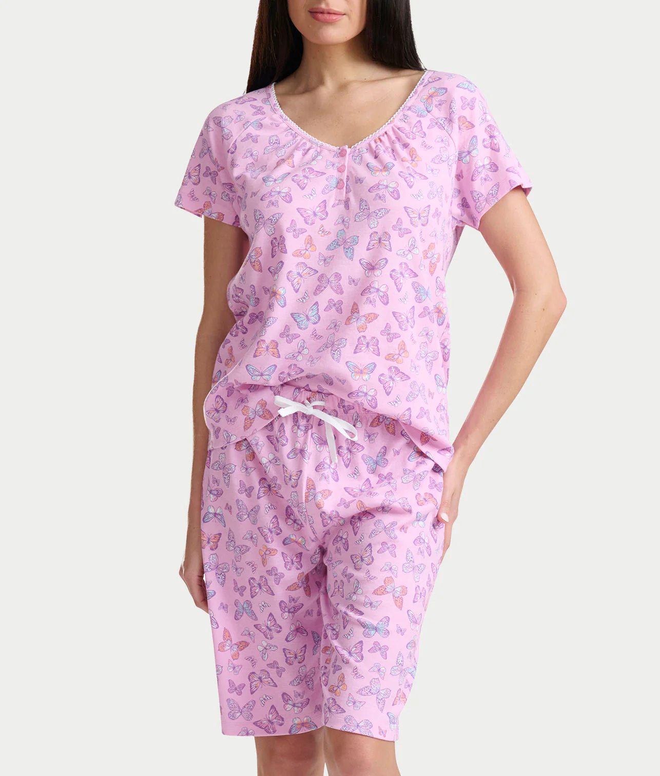 Bermuda Henley Knit Short Set - Image 6