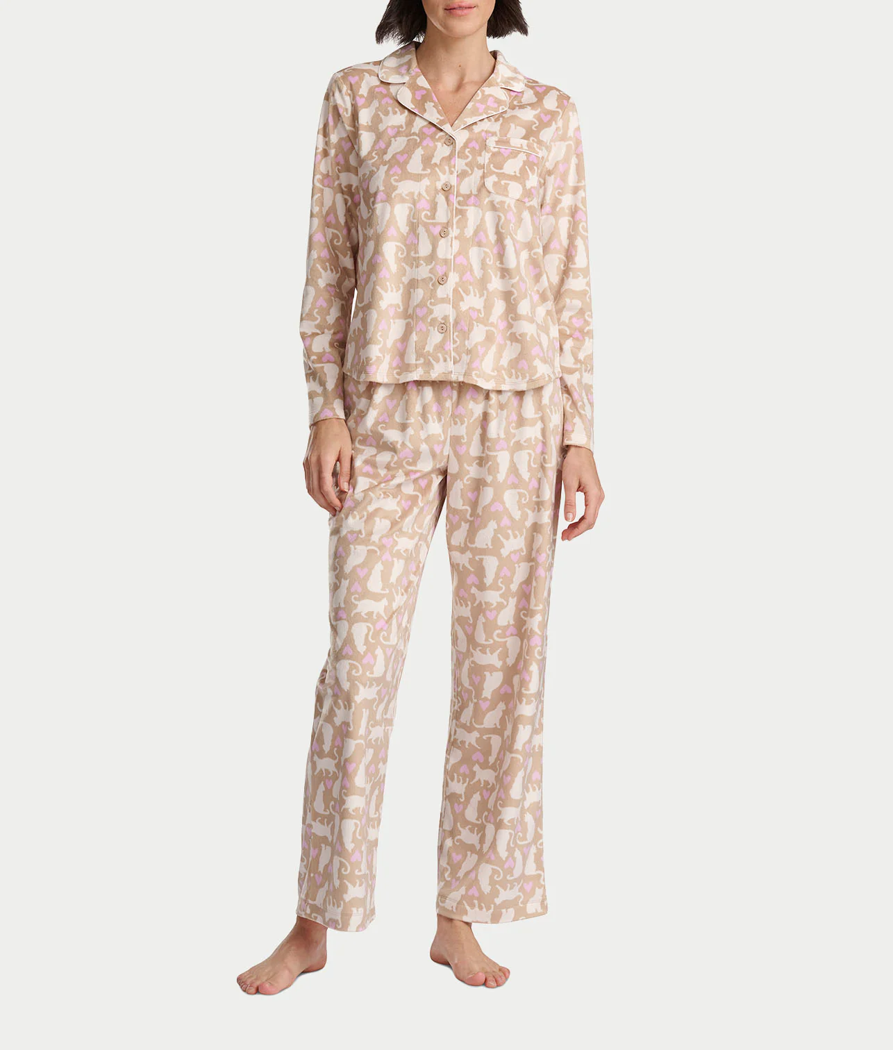 Girlfriend 3-Piece Fleece Pajama Set - Image 11