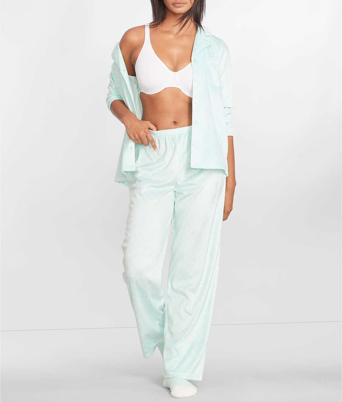 Girlfriend Fleece Pajama Set - Image 14