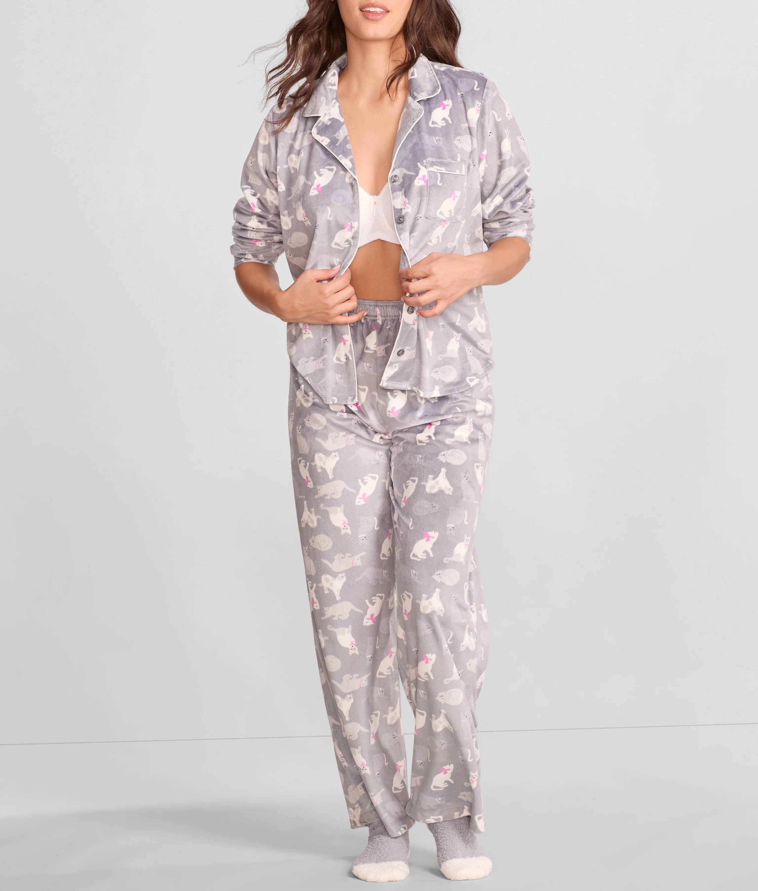Girlfriend Fleece Pajama Set - Image 22
