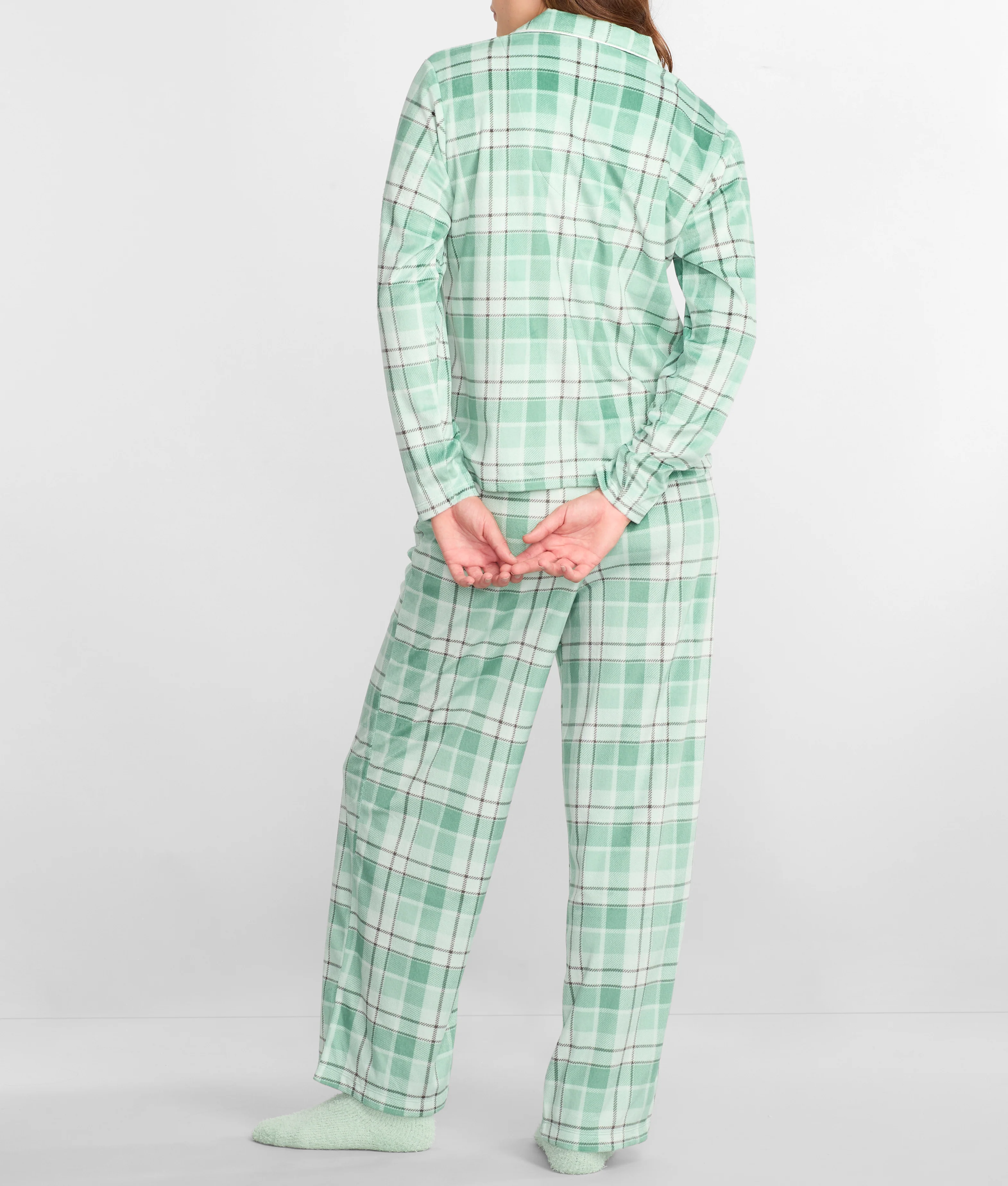 Girlfriend Fleece Pajama Set - Image 3