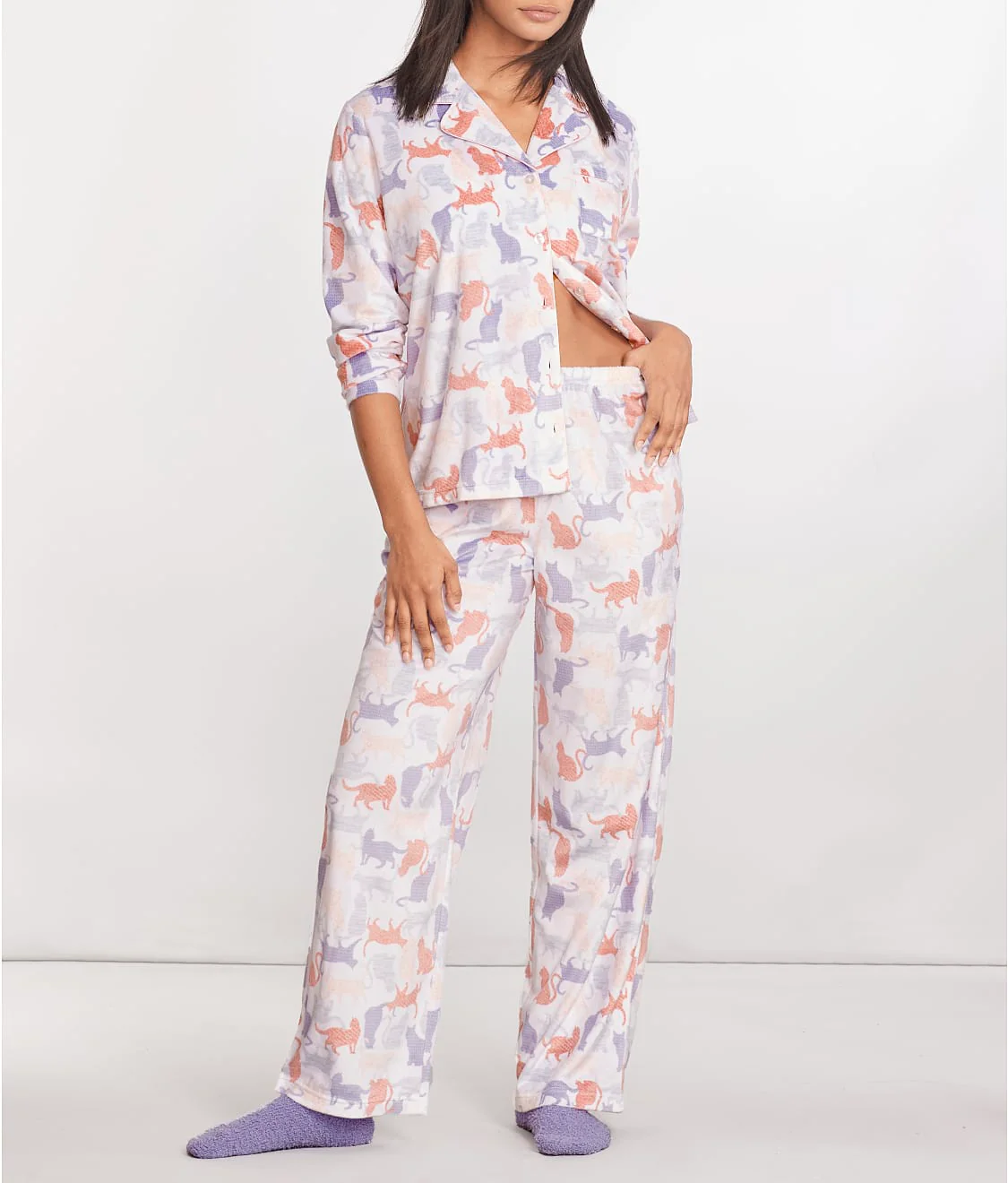 Girlfriend Fleece Pajama Set - Image 6