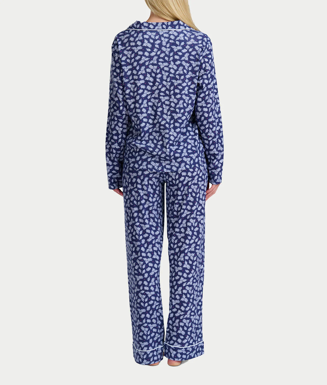 Jolly & Bright Long Sleeve Notch Pajama Set - Image 3