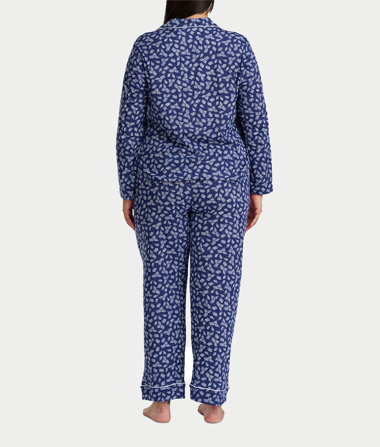 Jolly & Bright Long Sleeve Notch Pajama Set - Image 4