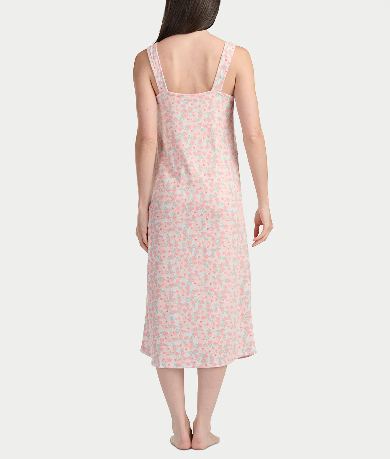Regal Summer Henley Chemise with Eyelet Inserts - Image 2