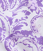 Paisley Fusion Knit Pajama Set with Satin - Image 5