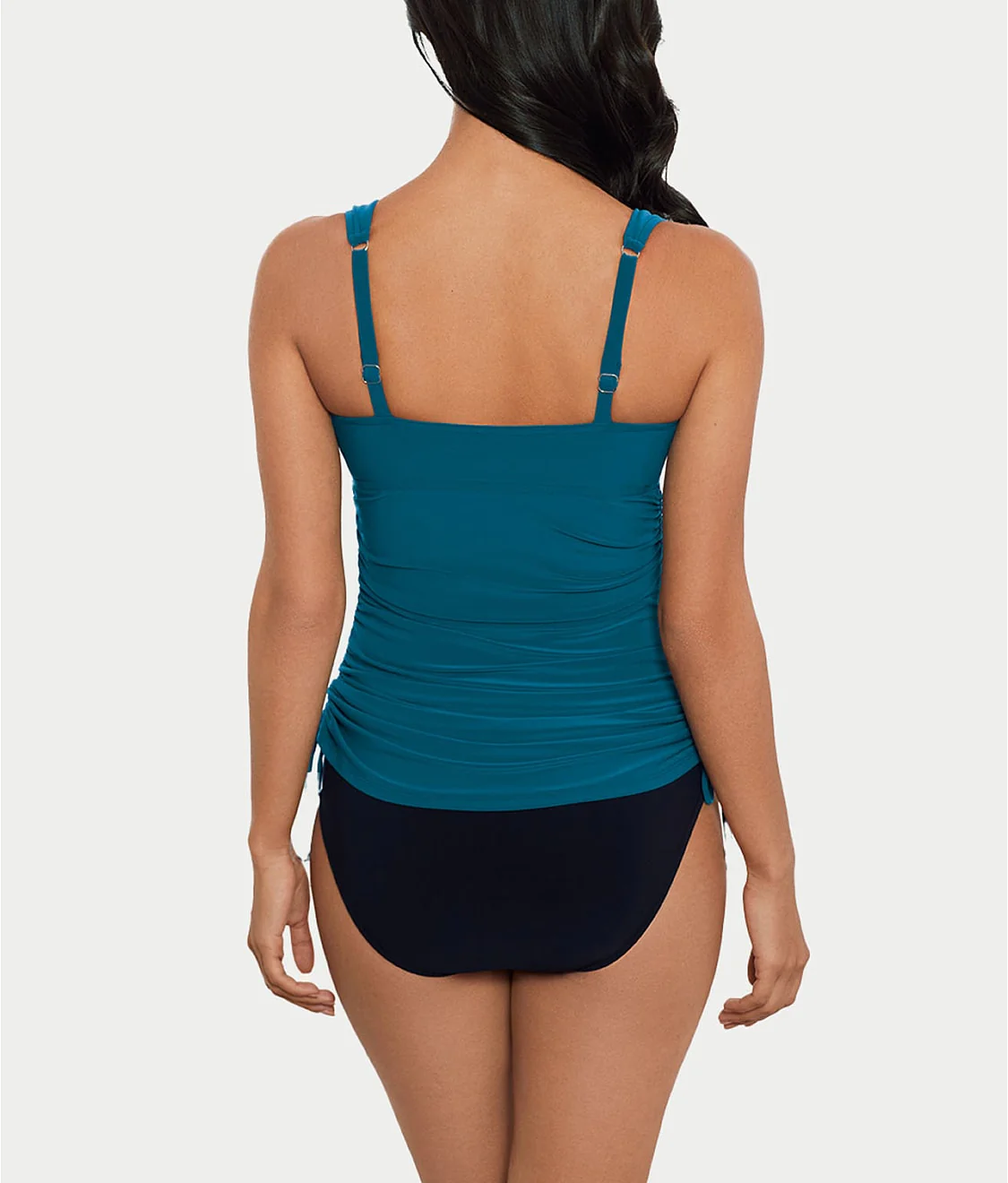 Dani Solids Plunge Tankini Top - Image 2