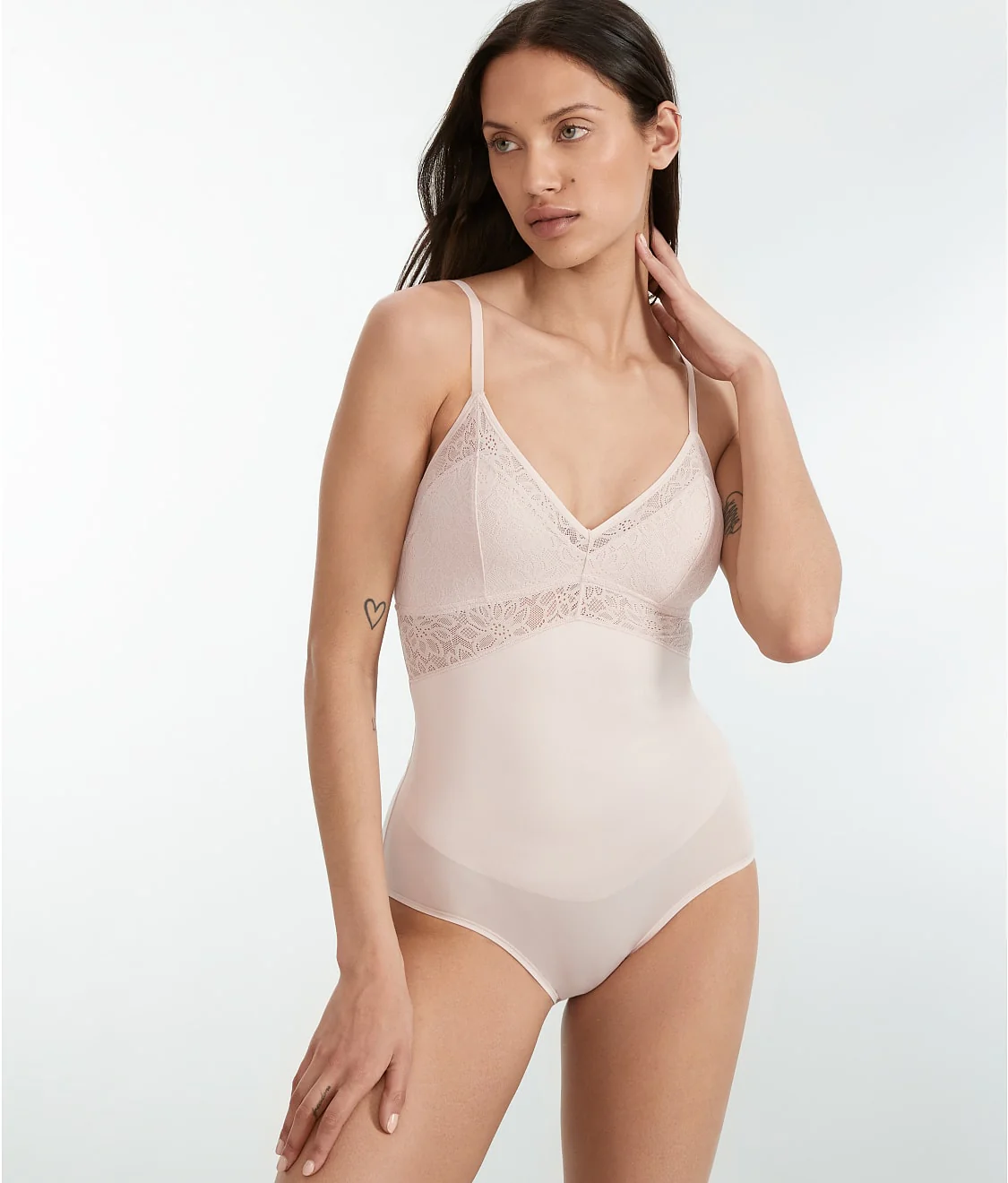 Tame Your Tummy Lace Firm Control Bodysuit - Image 4
