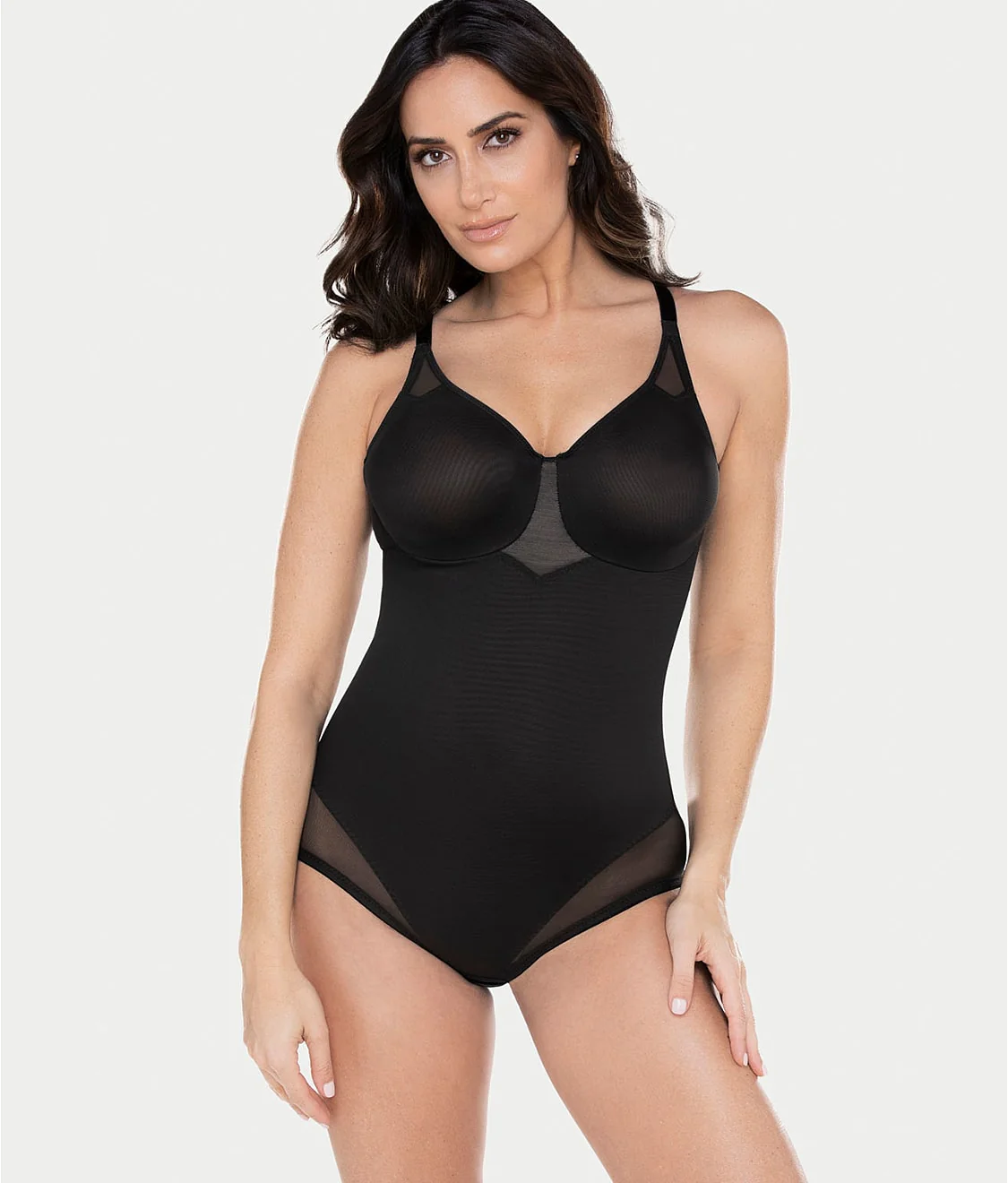 Sexy Sheer Extra Firm Control Bodysuit - Image 4