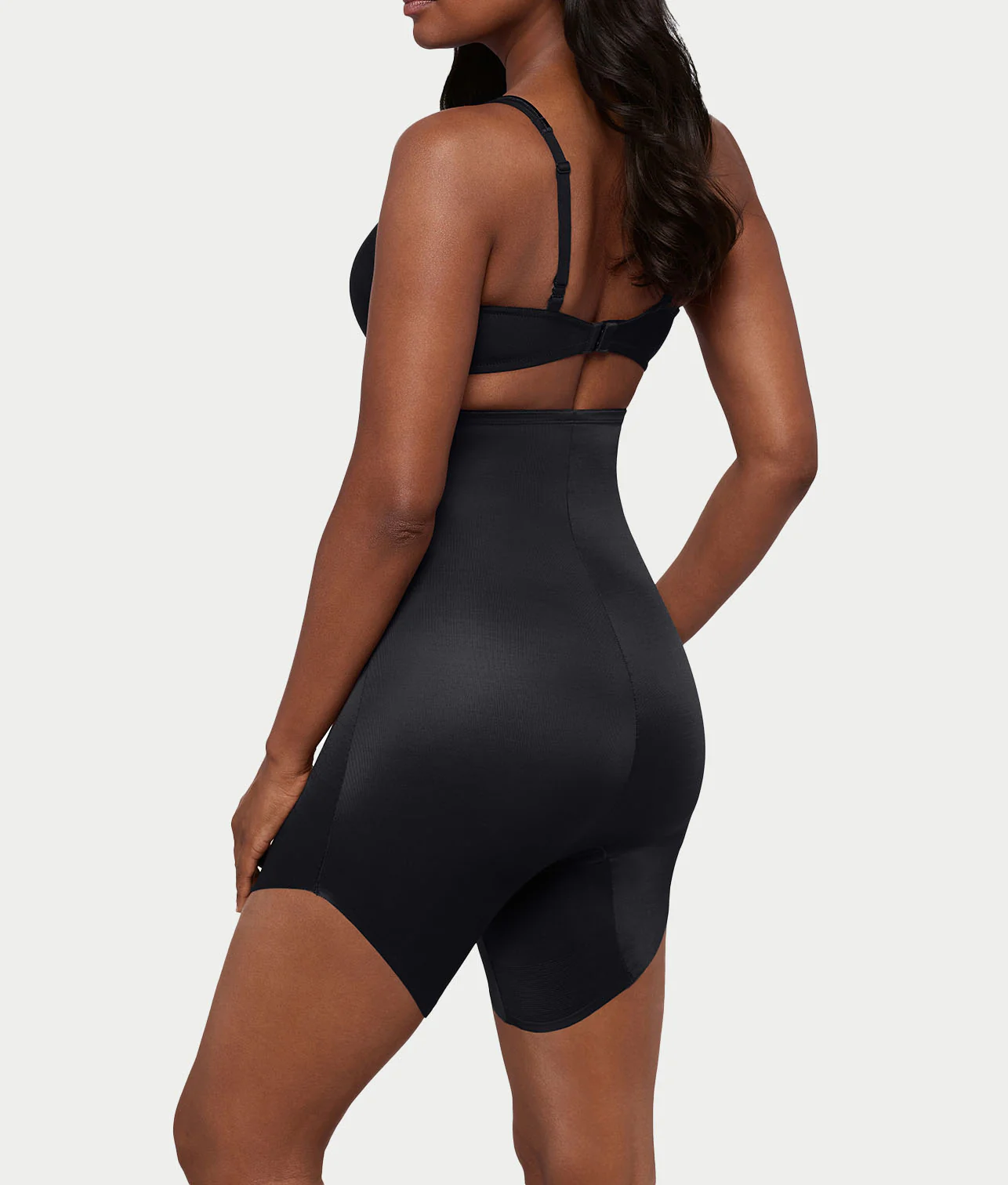 Showstopper Slanted Hem High-Waist Thigh Slimmer - Image 3