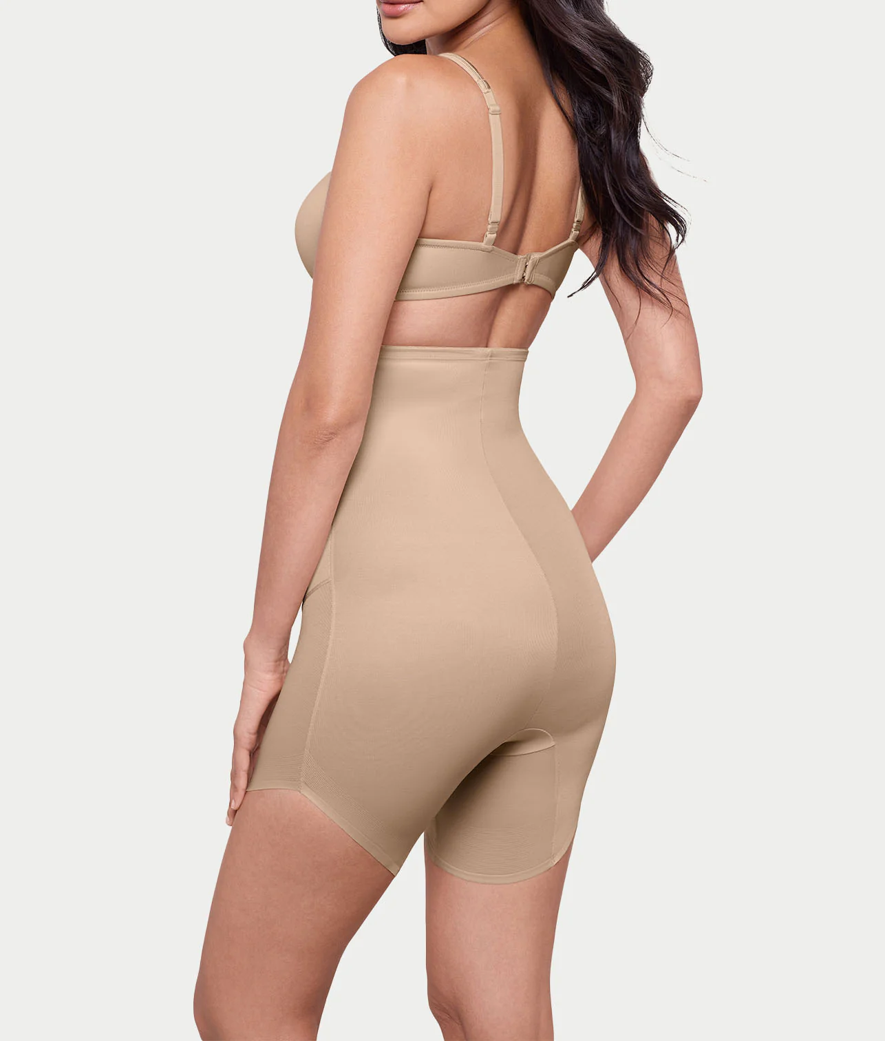 Showstopper Slanted Hem High-Waist Thigh Slimmer - Image 6