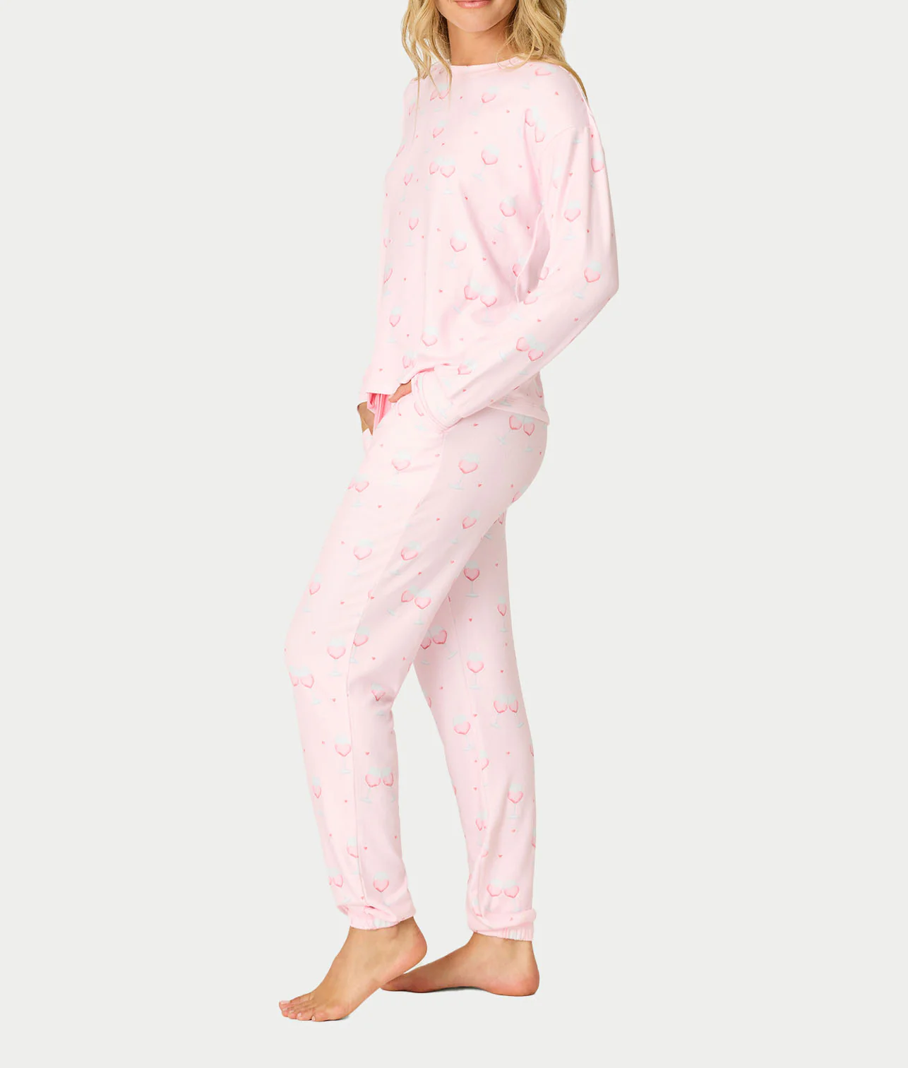 Happy Hour Knit Pajama Set - Image 3