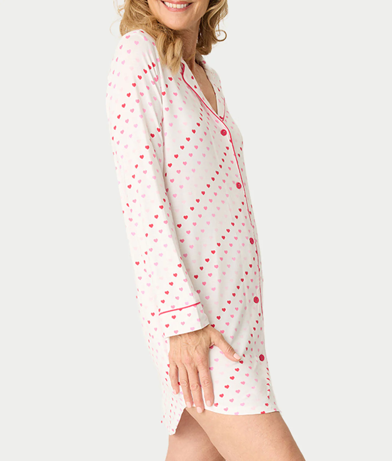 Day Dreams Modal Knit Sleep Shirt - Image 3