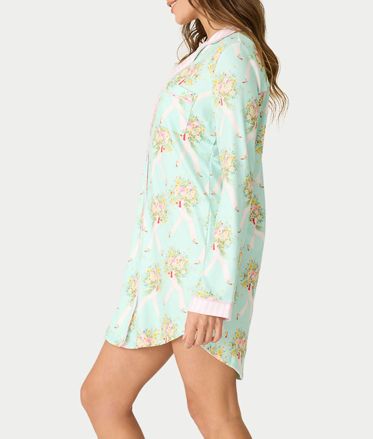Adrian Valencia Knit Sleep Shirt - Image 3