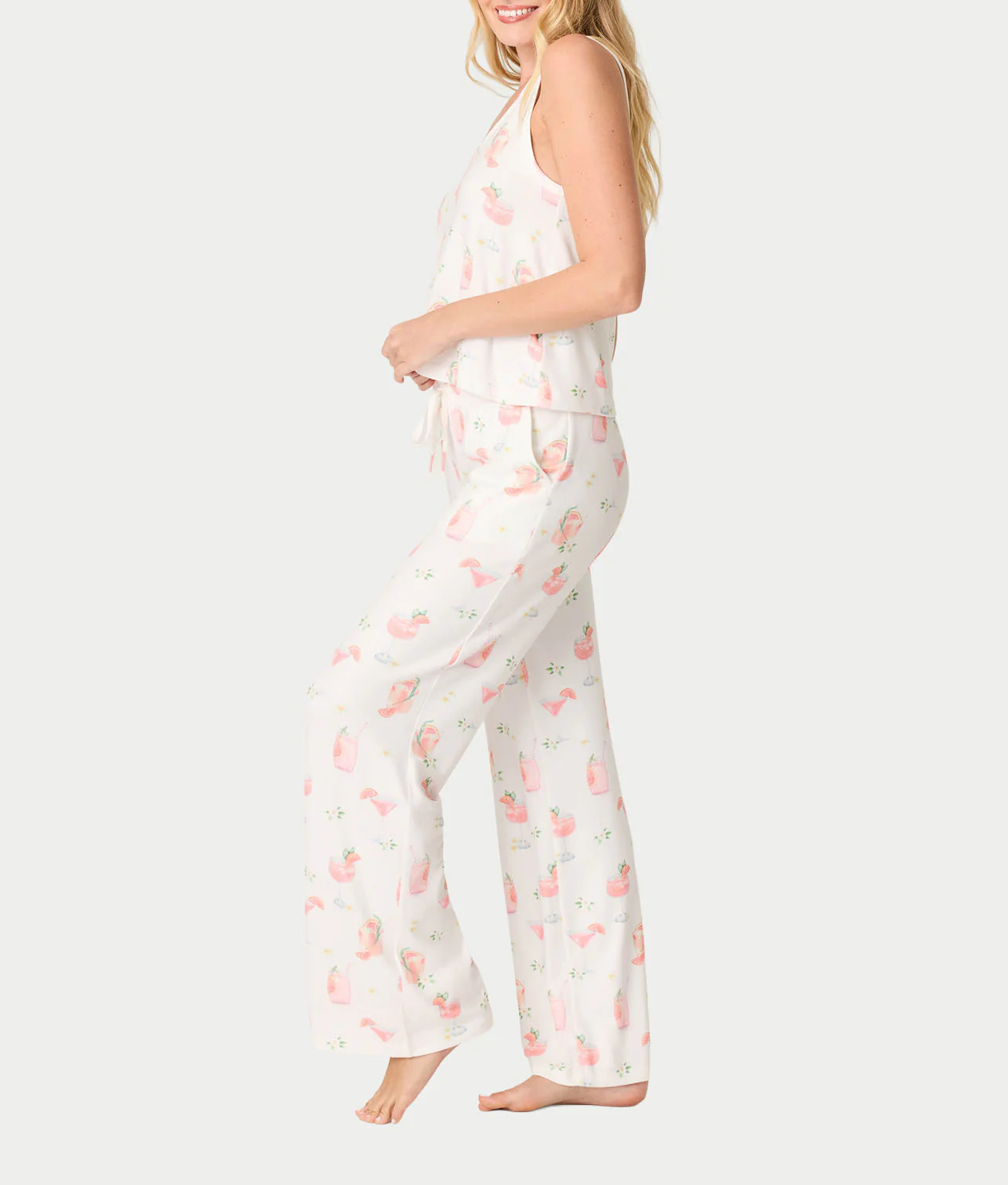 Paloma Mama Sweet Sips Knit Pajama Set - Image 3