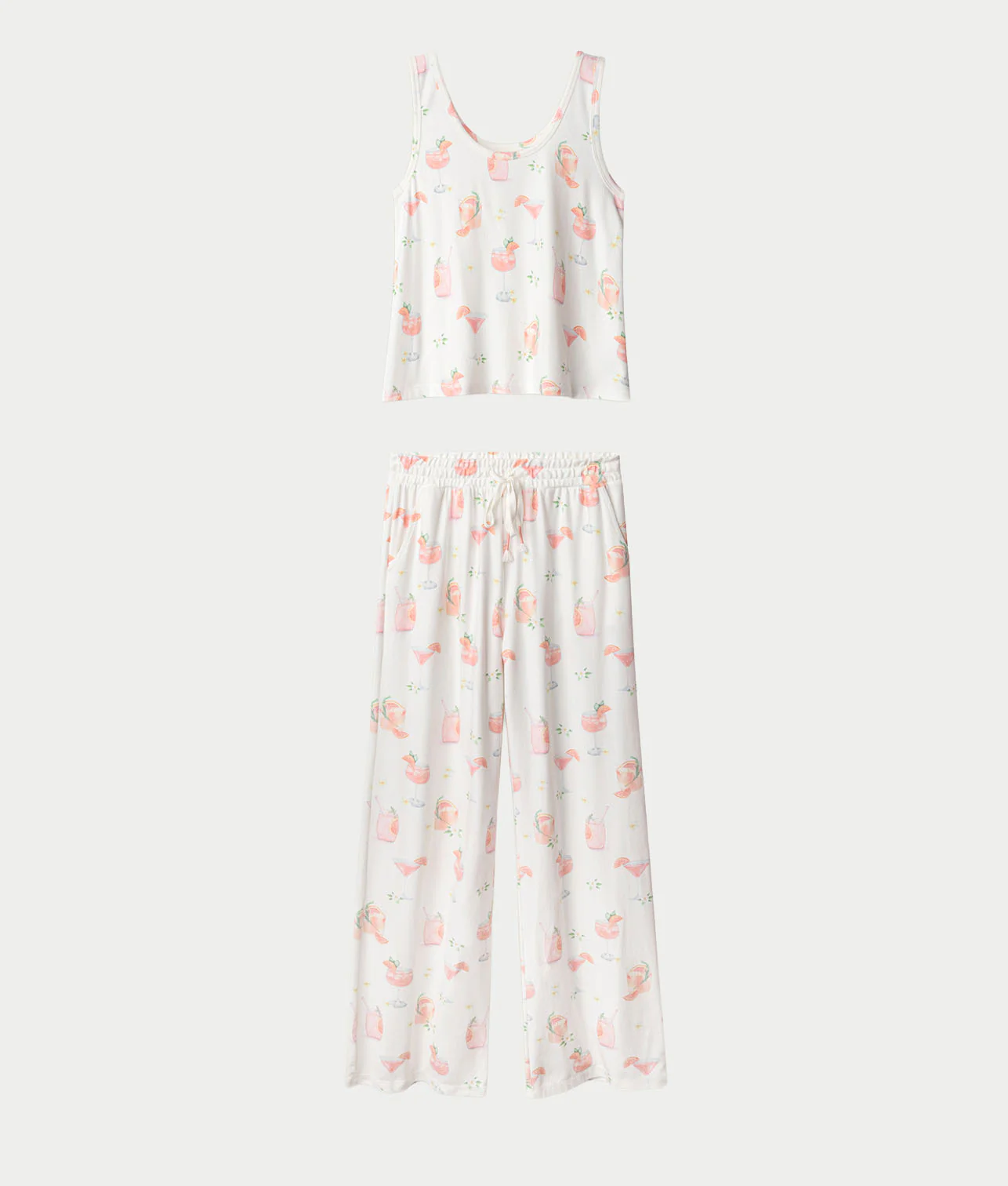 Paloma Mama Sweet Sips Knit Pajama Set - Image 6
