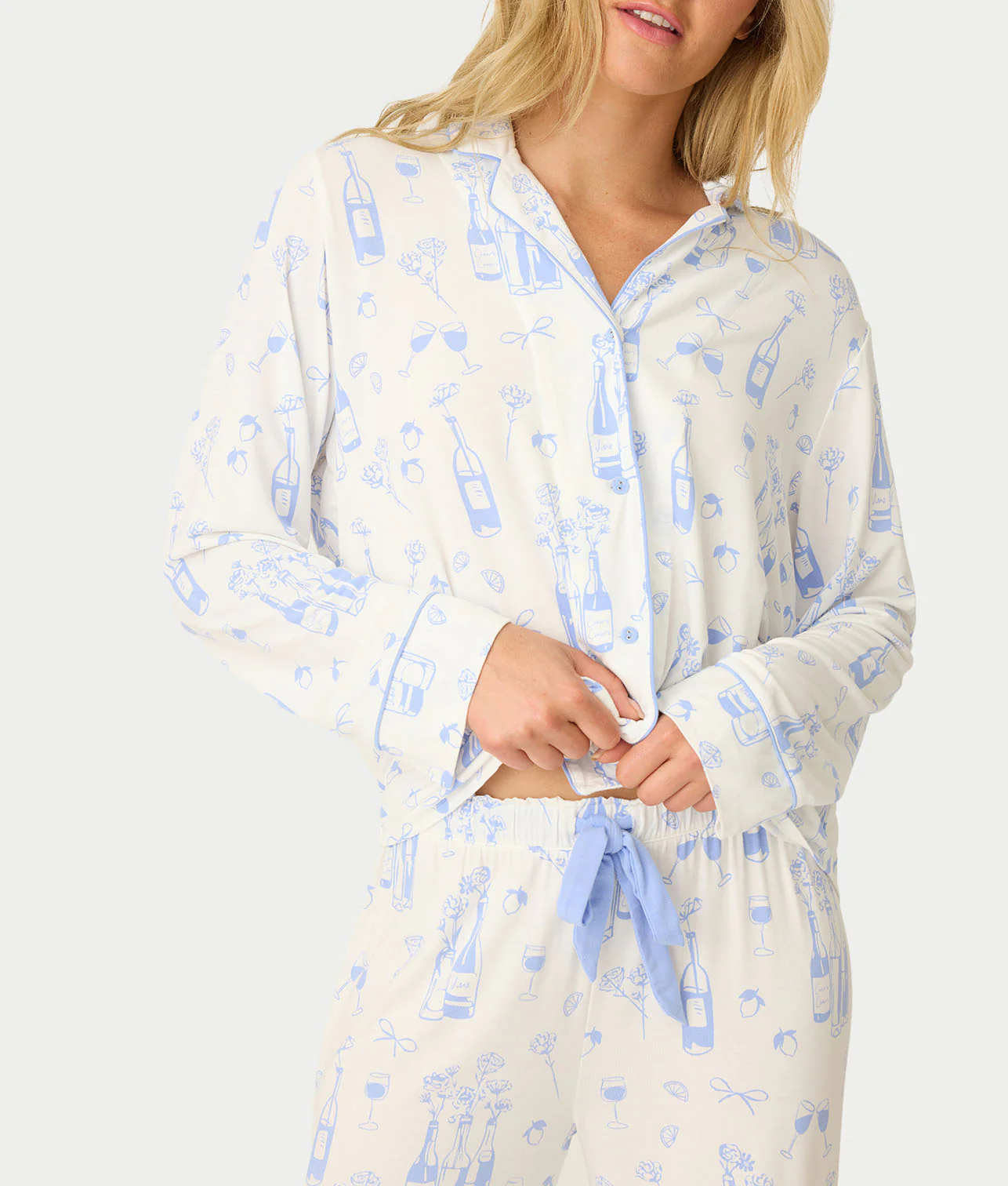 Parisian Dreams Modal Knit Long Sleeve Top - Image 3