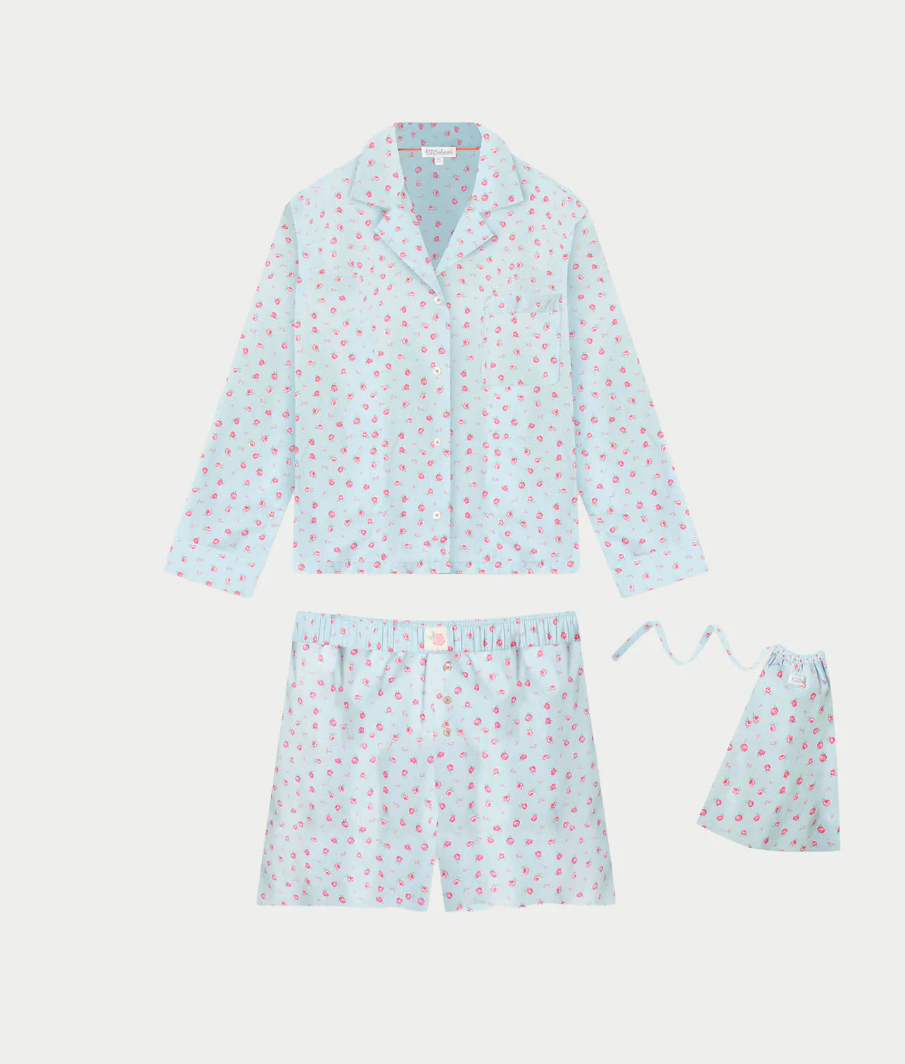 Afterparty Poplin Woven Pajama Set - Image 12