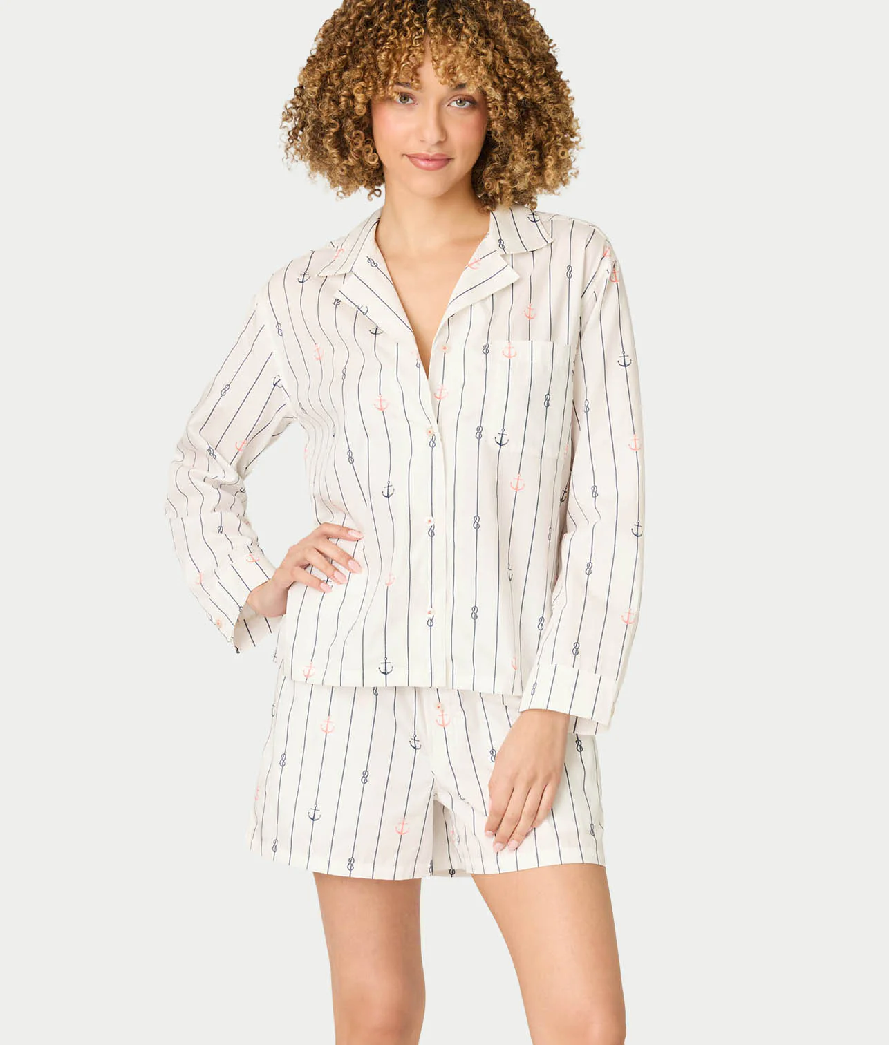 Afterparty Poplin Woven Pajama Set - Image 14
