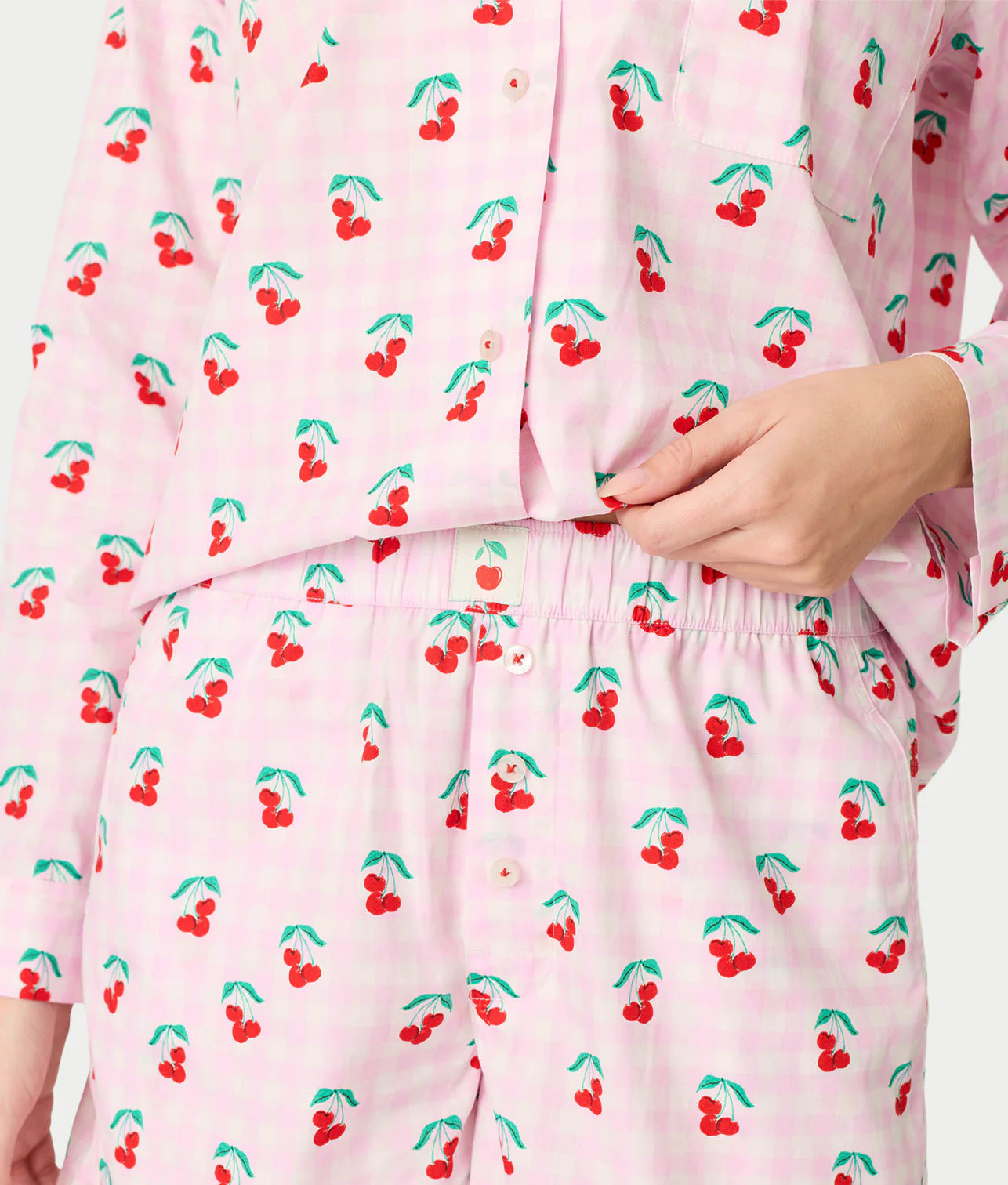 Afterparty Poplin Woven Pajama Set - Image 25