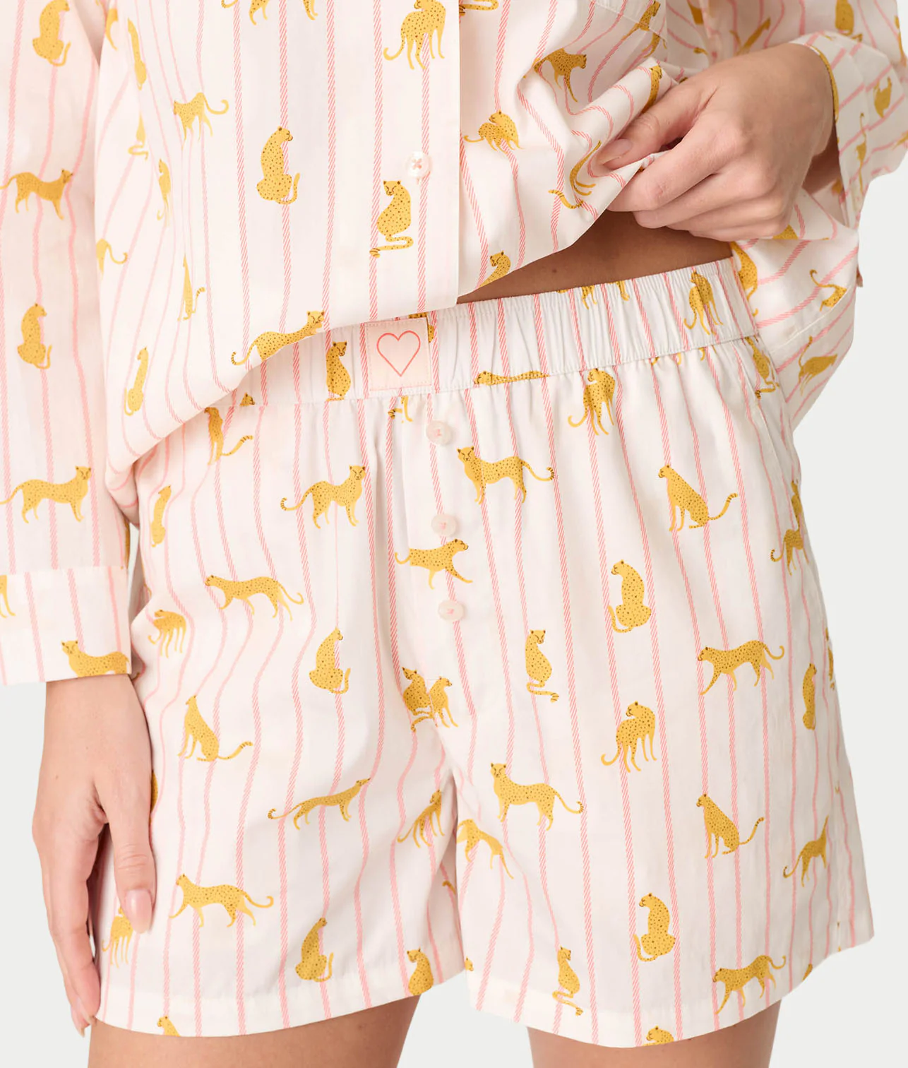 Afterparty Poplin Woven Pajama Set - Image 5