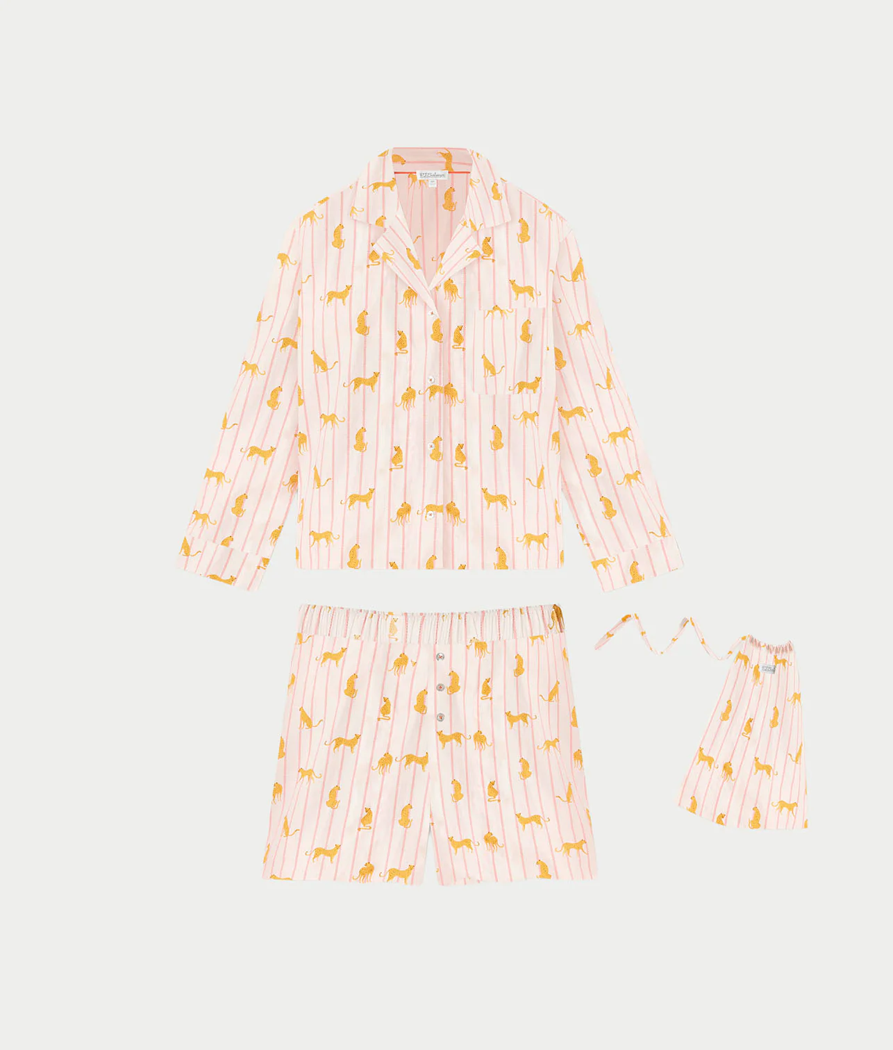 Afterparty Poplin Woven Pajama Set - Image 6
