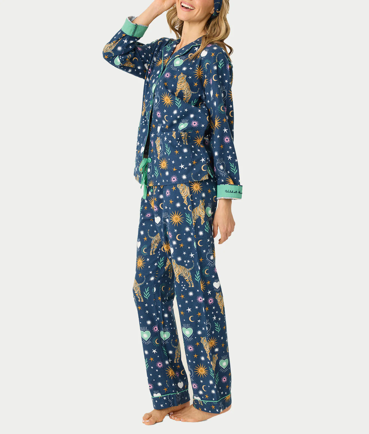 Flannel 3-Piece Pajama Set - Image 12