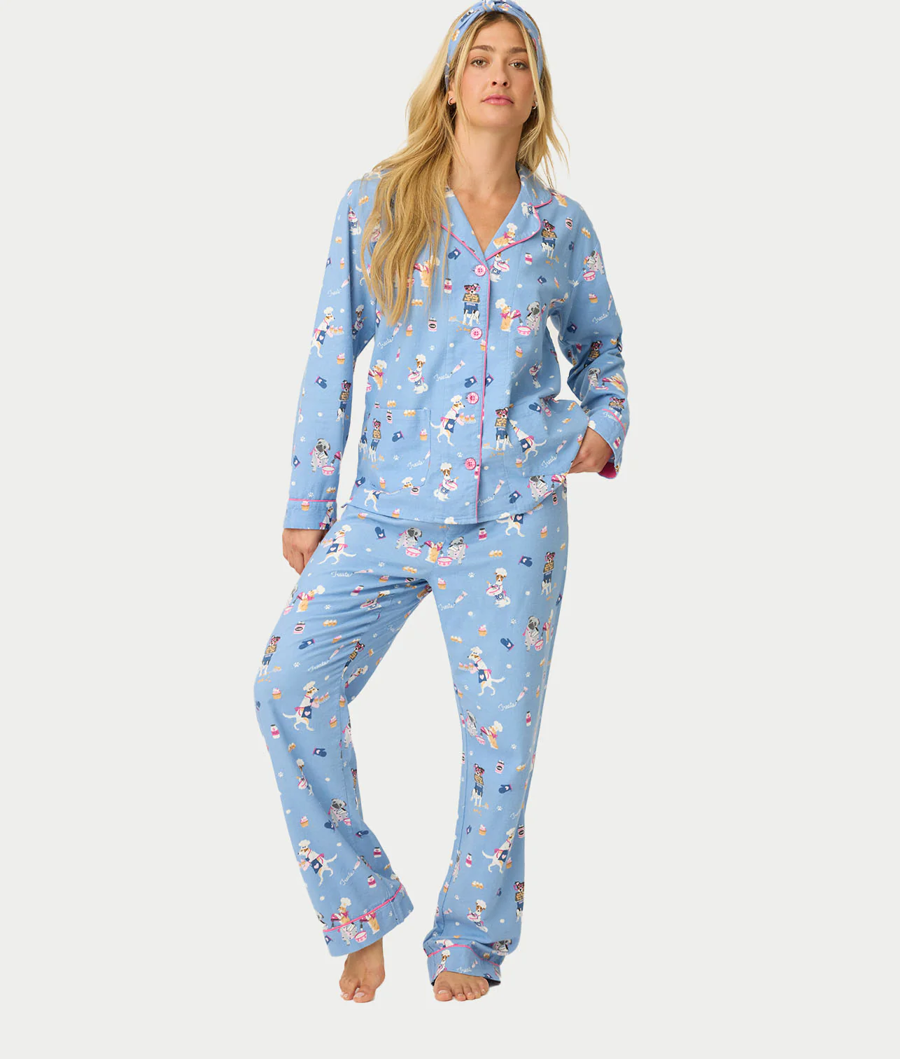 Flannel 3-Piece Pajama Set - Image 23