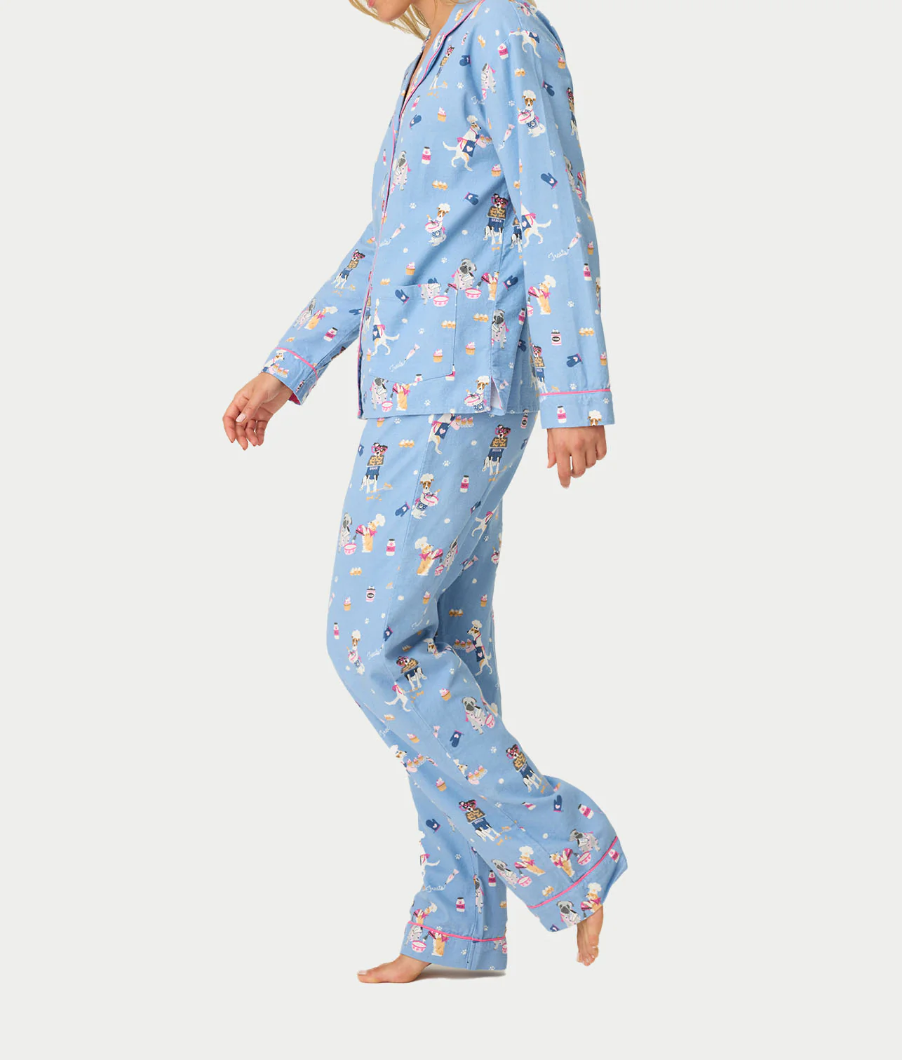 Flannel 3-Piece Pajama Set - Image 25