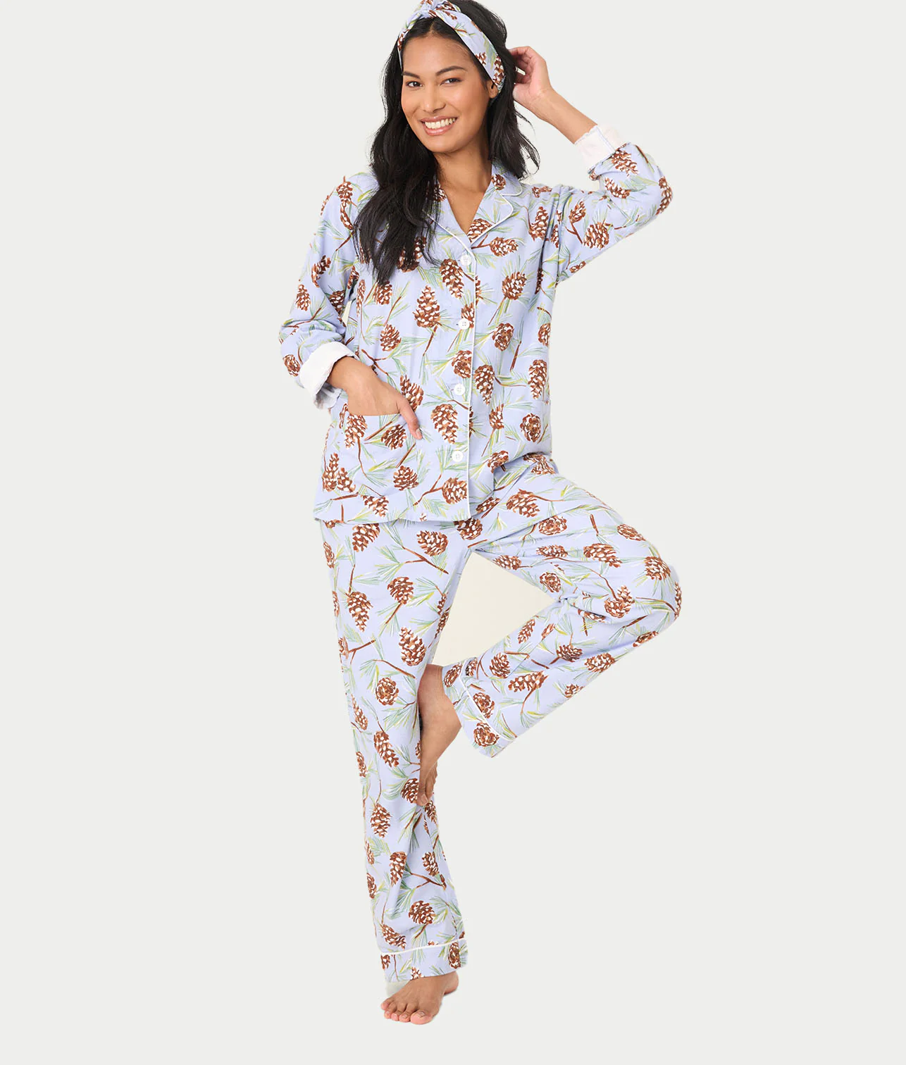 Flannel 3-Piece Pajama Set - Image 29