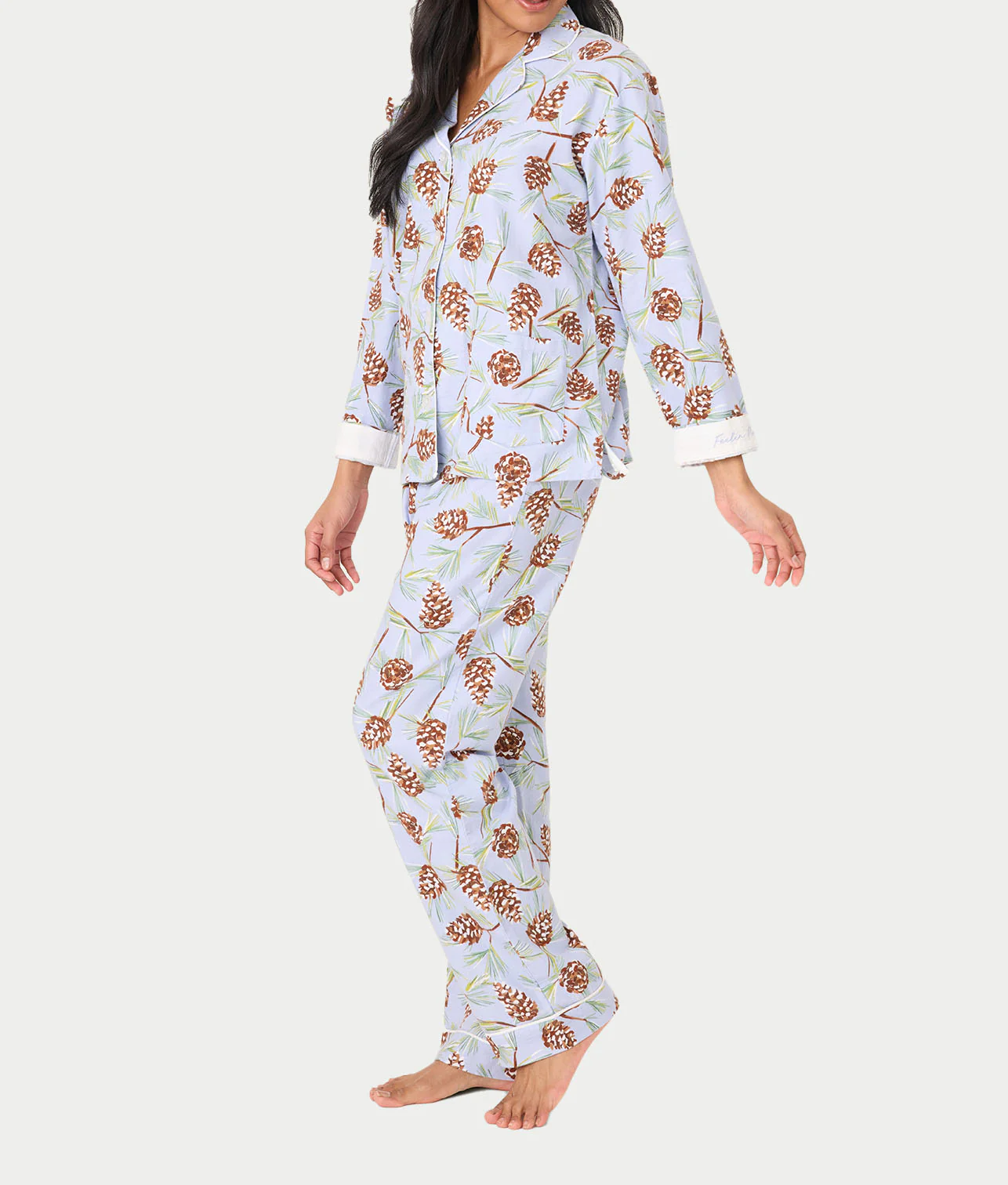 Flannel 3-Piece Pajama Set - Image 31