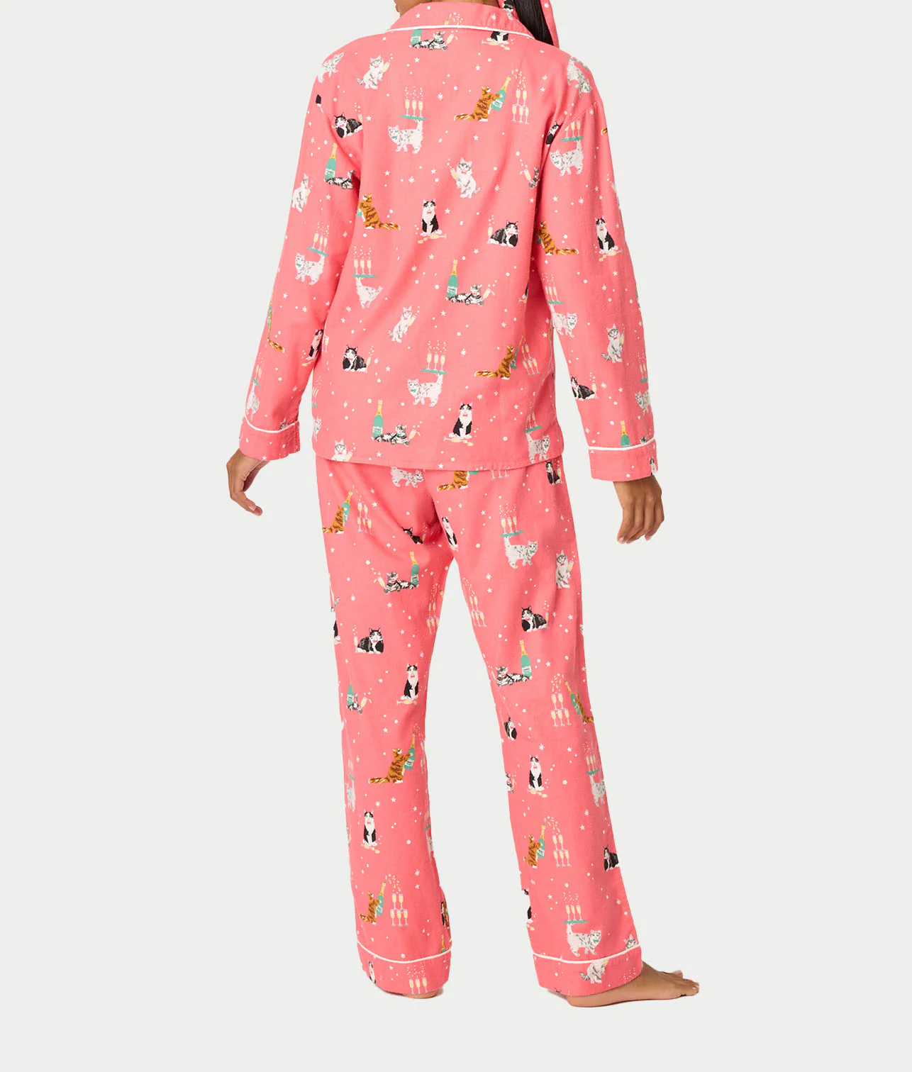 Flannel 3-Piece Pajama Set - Image 35