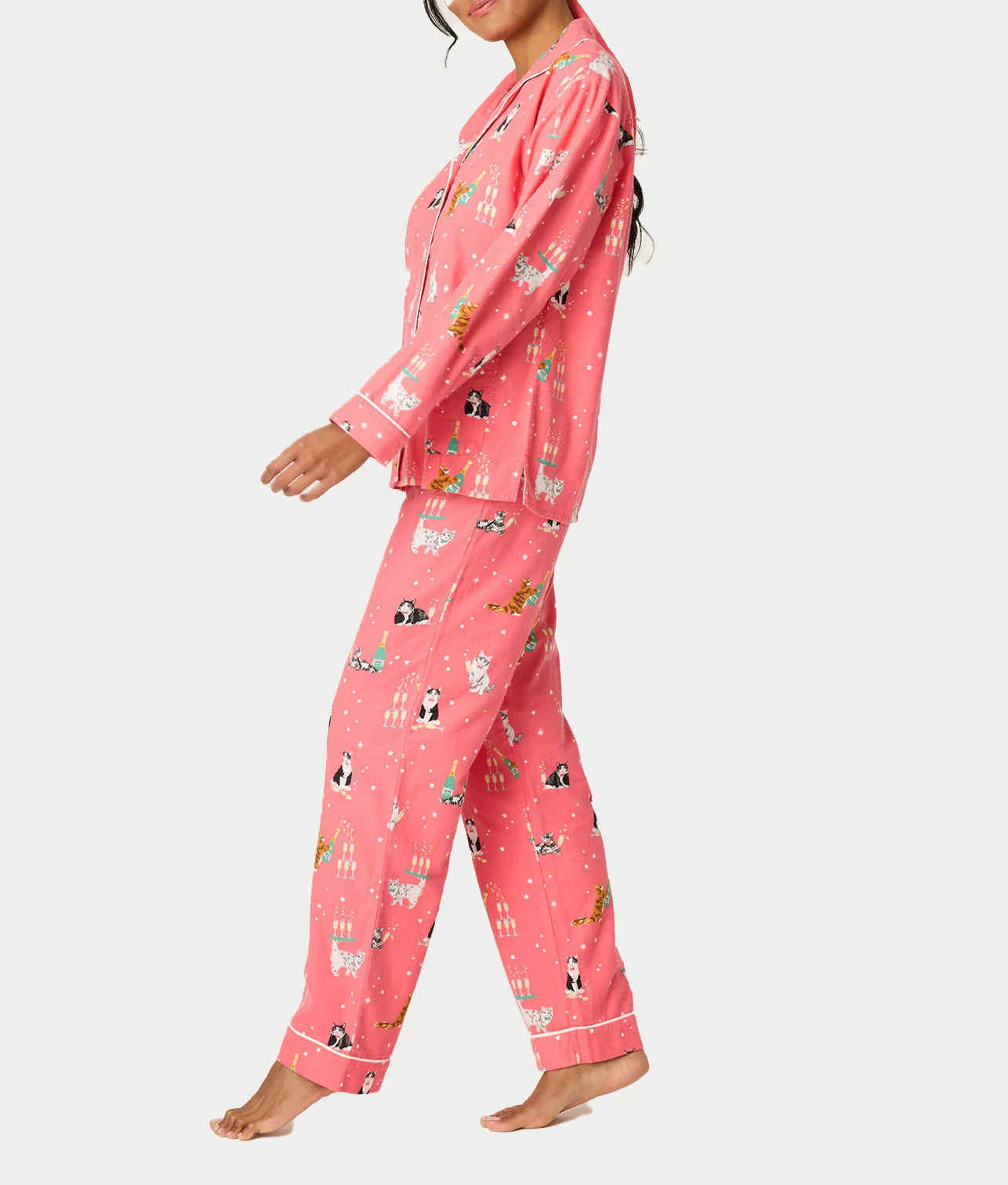 Flannel 3-Piece Pajama Set - Image 36