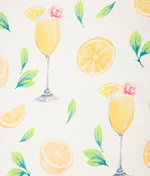 Mimosa Me Drink 3-Piece Knit Pajama Set - Image 5