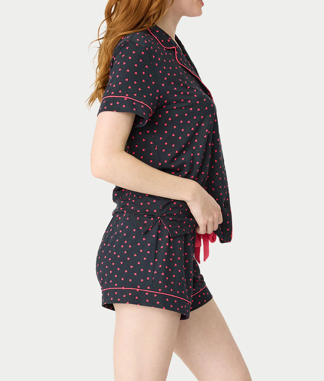 Sweet Dreams Modal Knit Shorts Pajama Set - Image 3