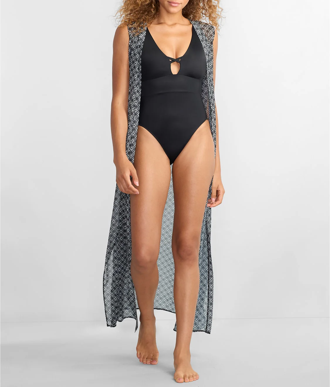 Crinkle Chiffon Long Wrap - Image 4