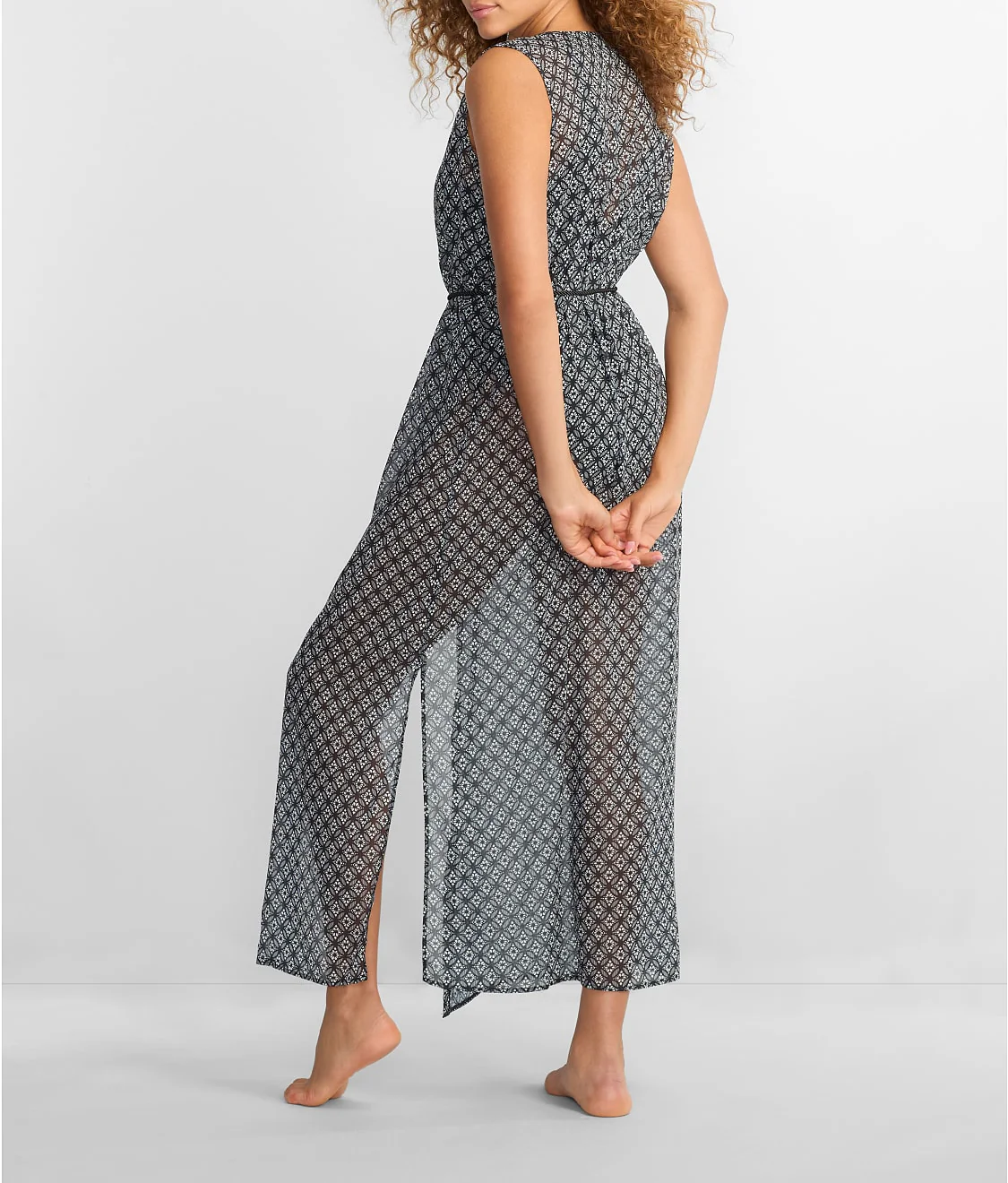 Crinkle Chiffon Long Wrap - Image 5