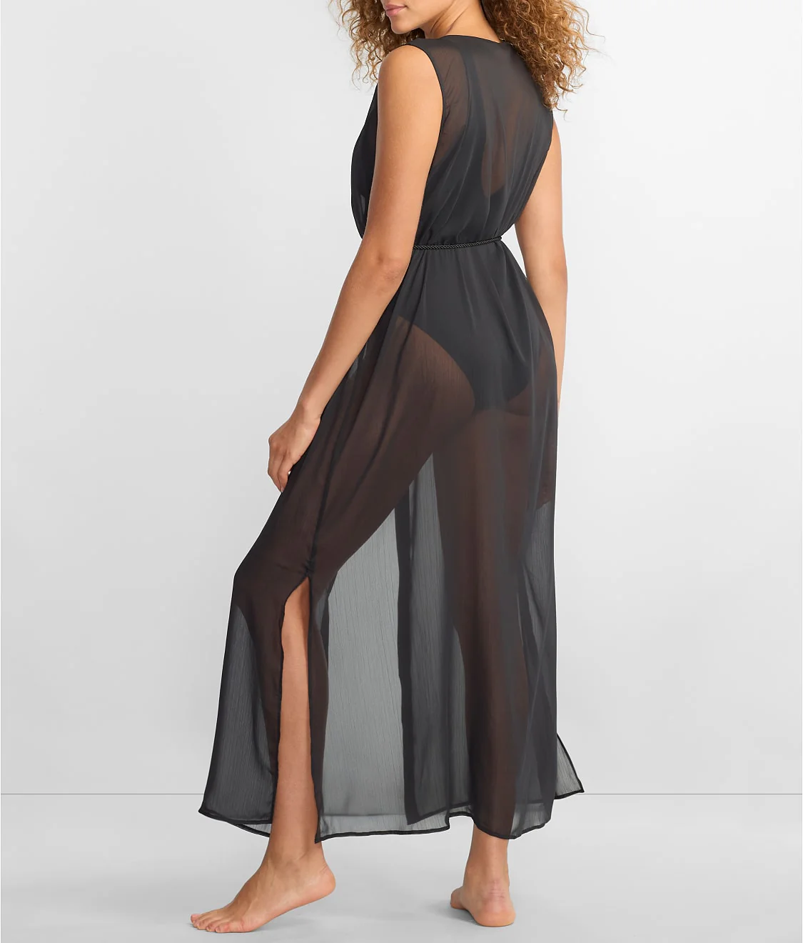 Crinkle Chiffon Long Wrap - Image 8