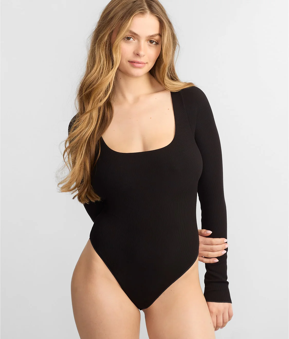 Ribbed Knit Lounge Bodysuit - Image 5