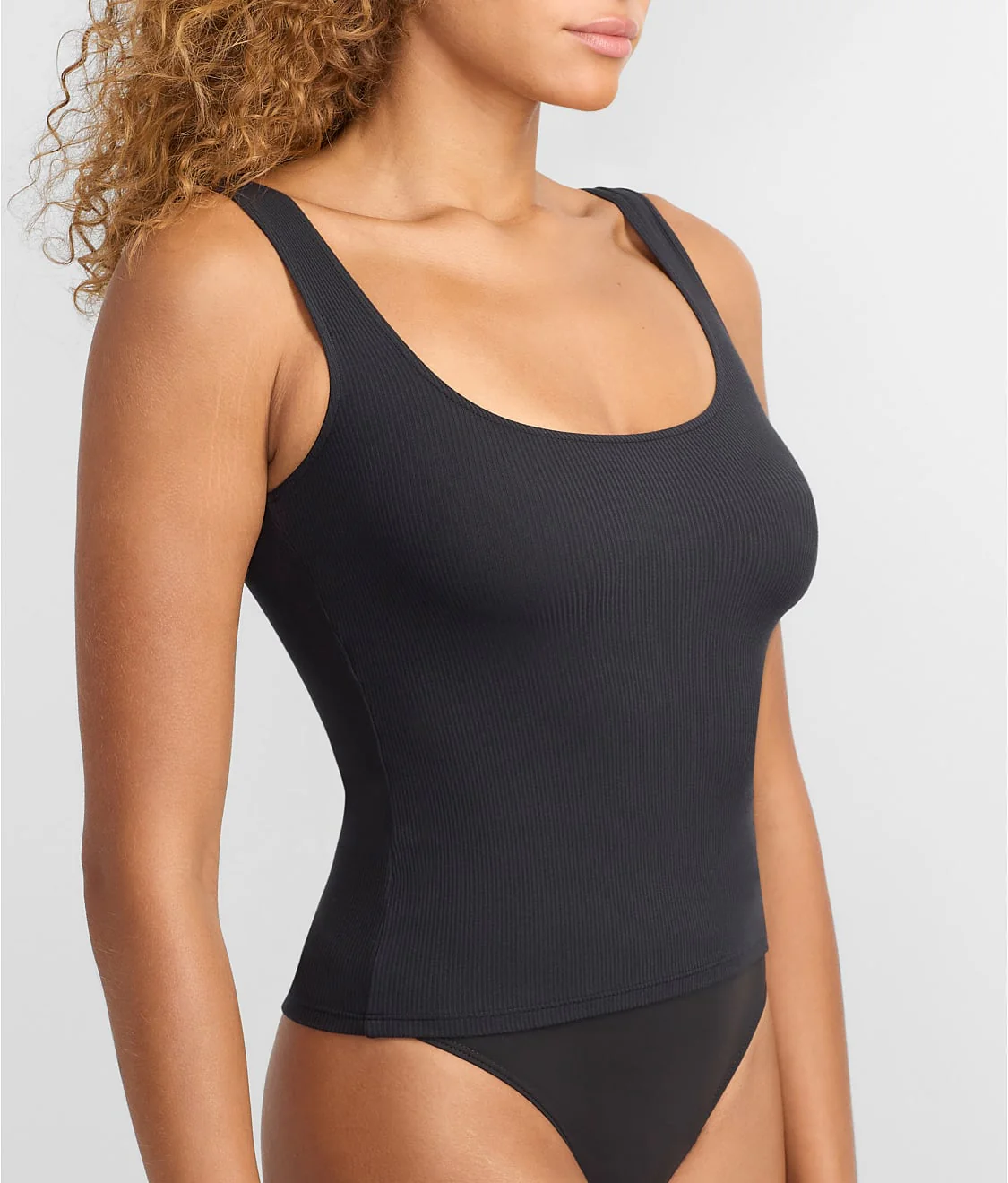 Ribbed Knit Lounge Tank - Image 3