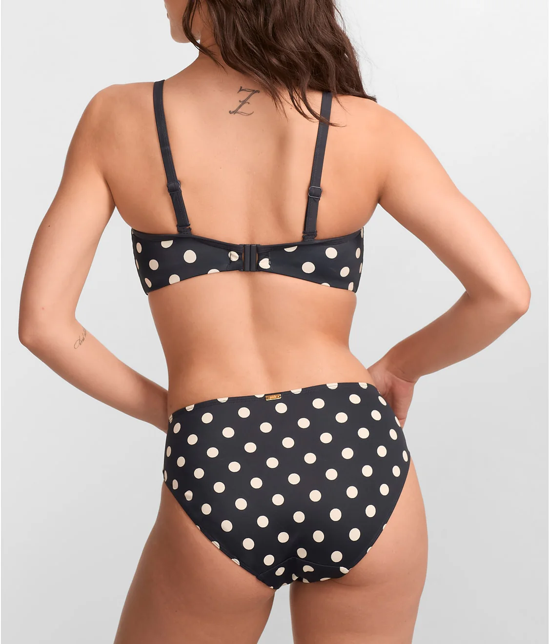 Anya Riva Spot Underwire Bandeau Bikini Top - Image 3