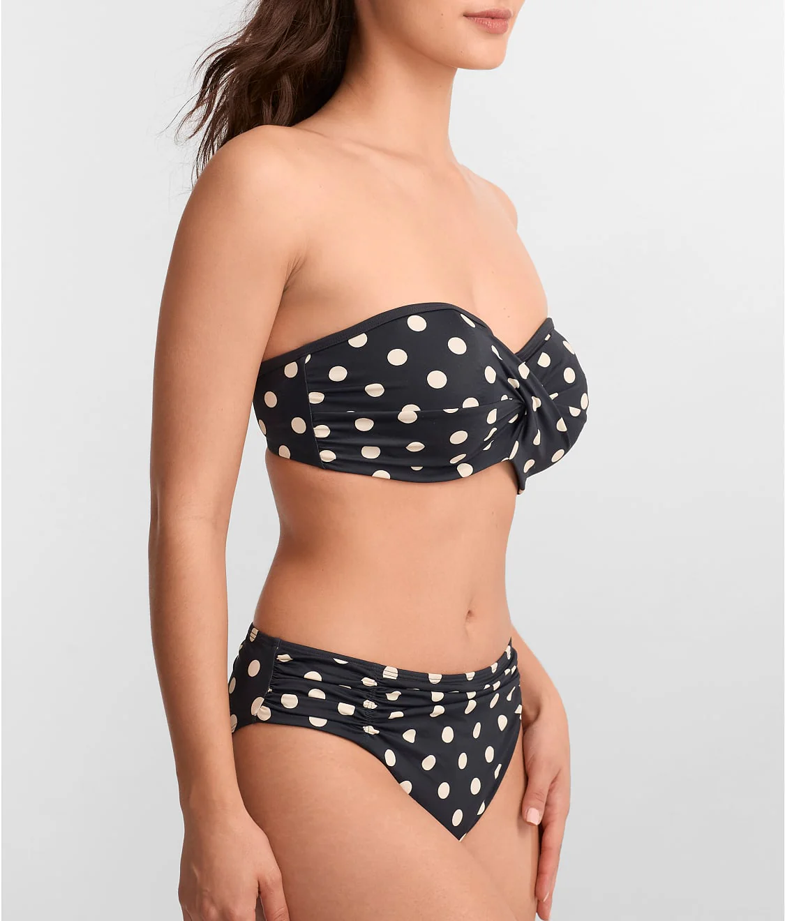 Anya Riva Spot Underwire Bandeau Bikini Top - Image 4